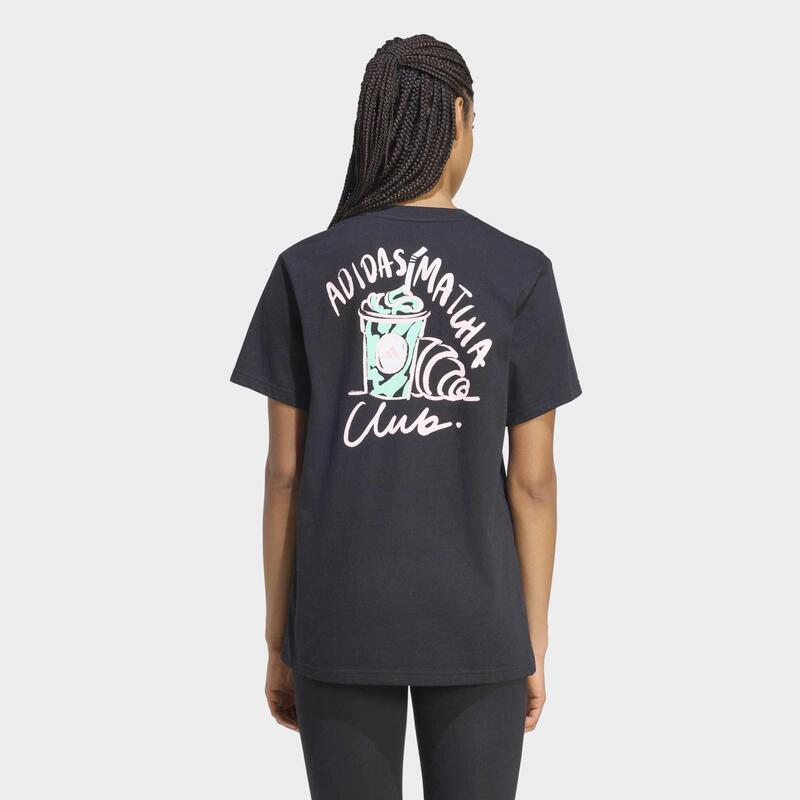 Tricou imprimat Adidas, negru, damă