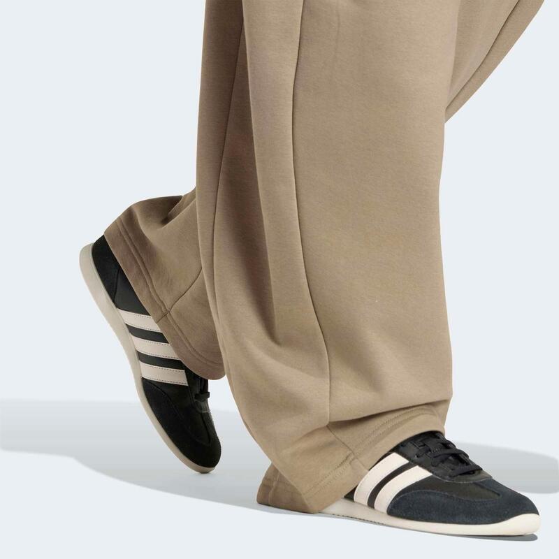 Pantalon barrell Adidas, negru, damă