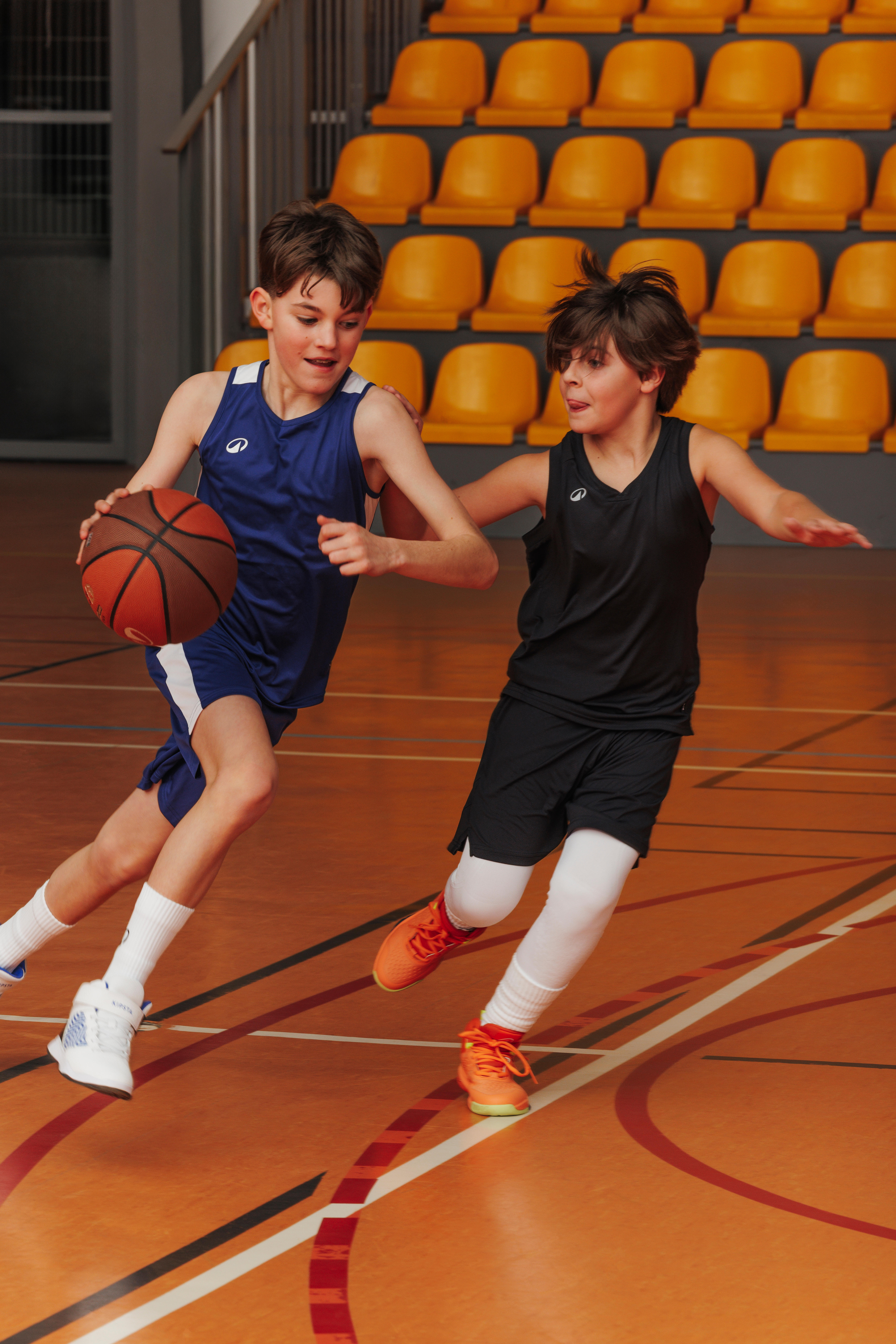 Kids Basketball Shorts wtih Pockets, 500