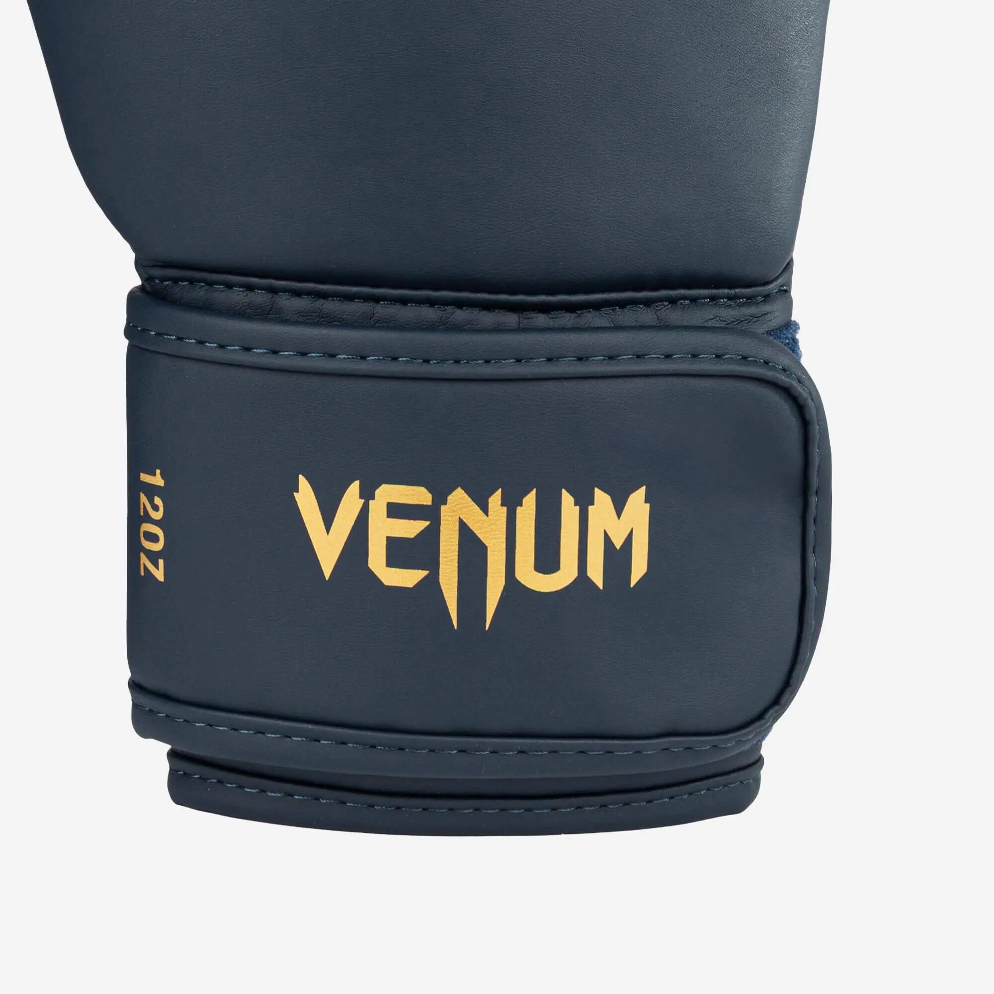 Gants de boxe Essential Icy Blue, bleu et doré 3/6