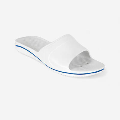 Ciabatte piscina uomo 100 PLUS bianche