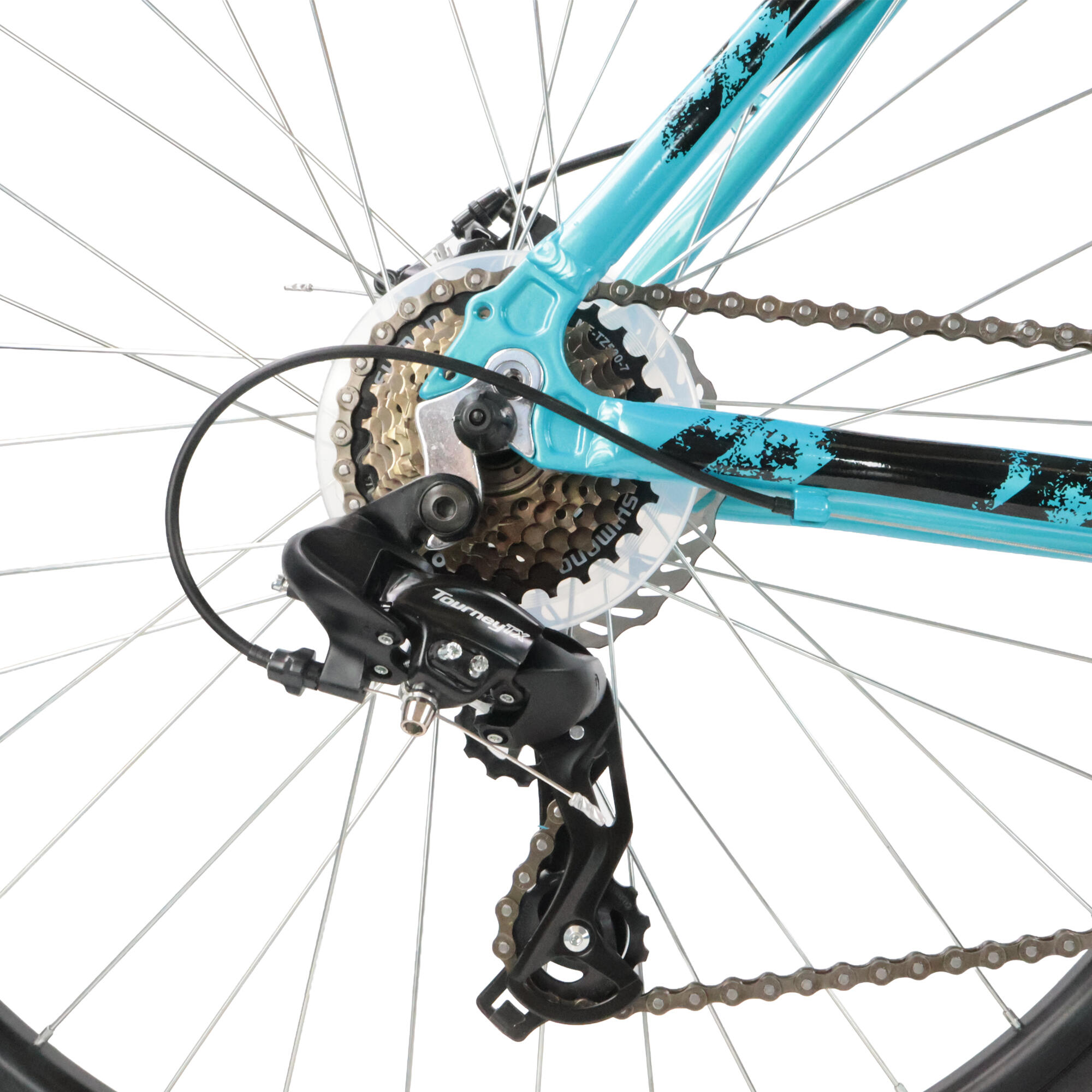 Bici MTB Scrapper 27,5" azzurra 5/8