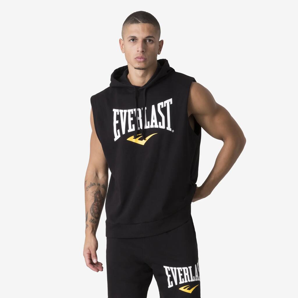Vīriešu bezpiedurkņu cīņas sporta veidu krekls “Everlast 2026”, melns