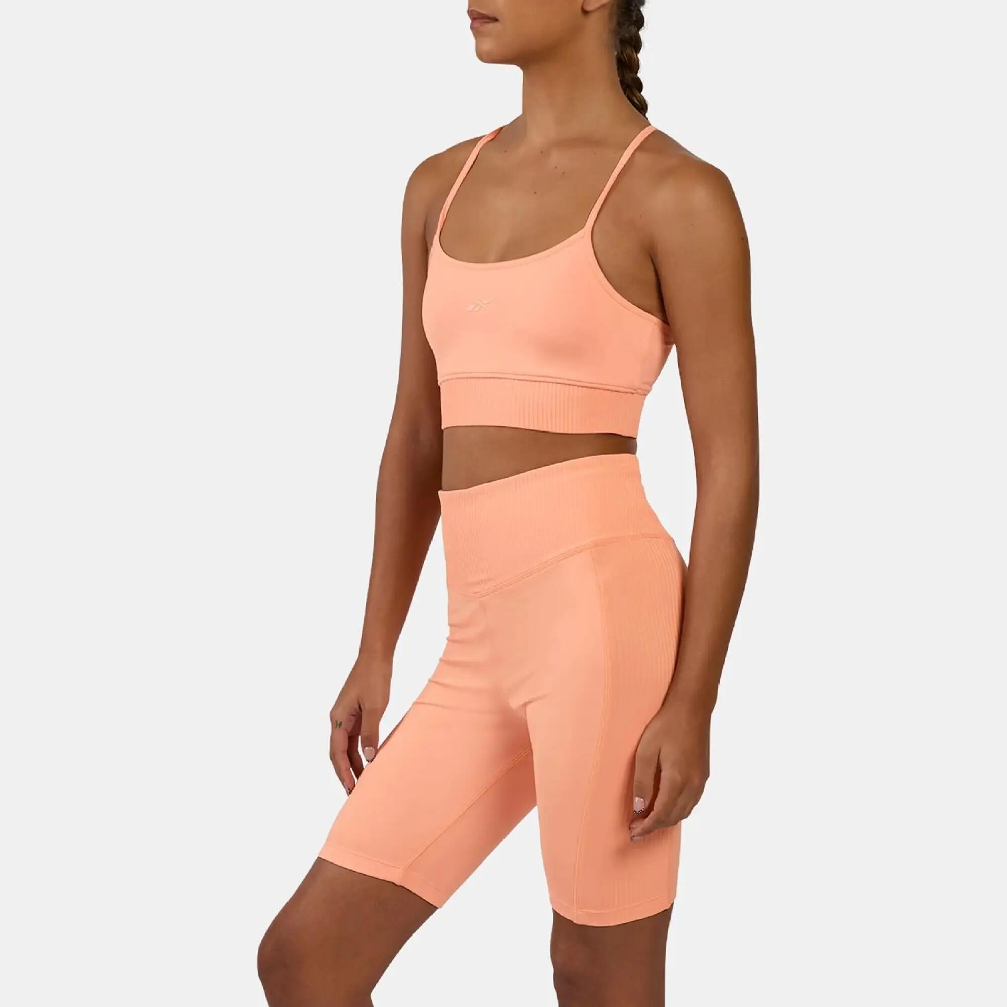 Short Biker Reebok Lux Peached 2/4