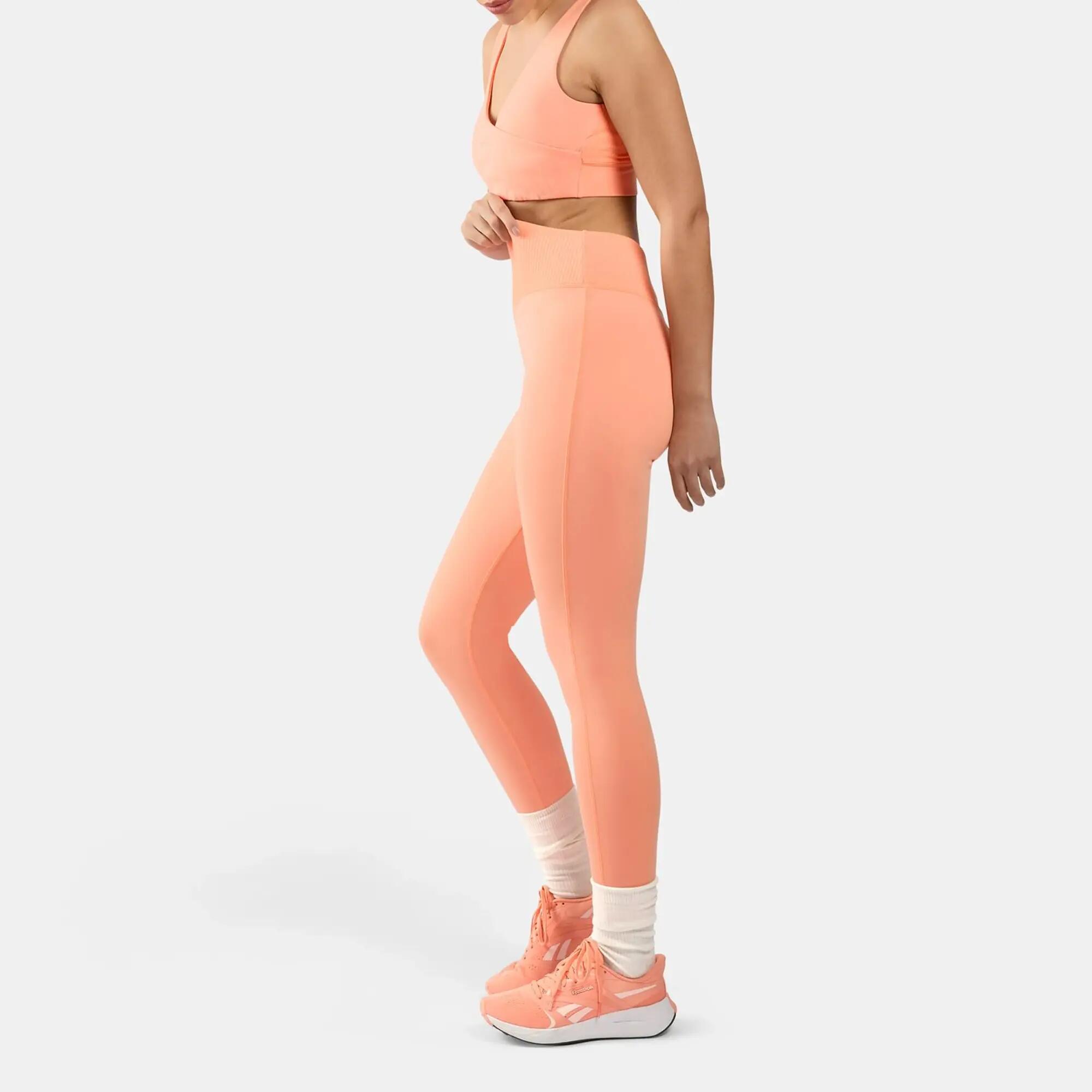 Leggings Reebok Lux Peached Cintura Alta 4/4