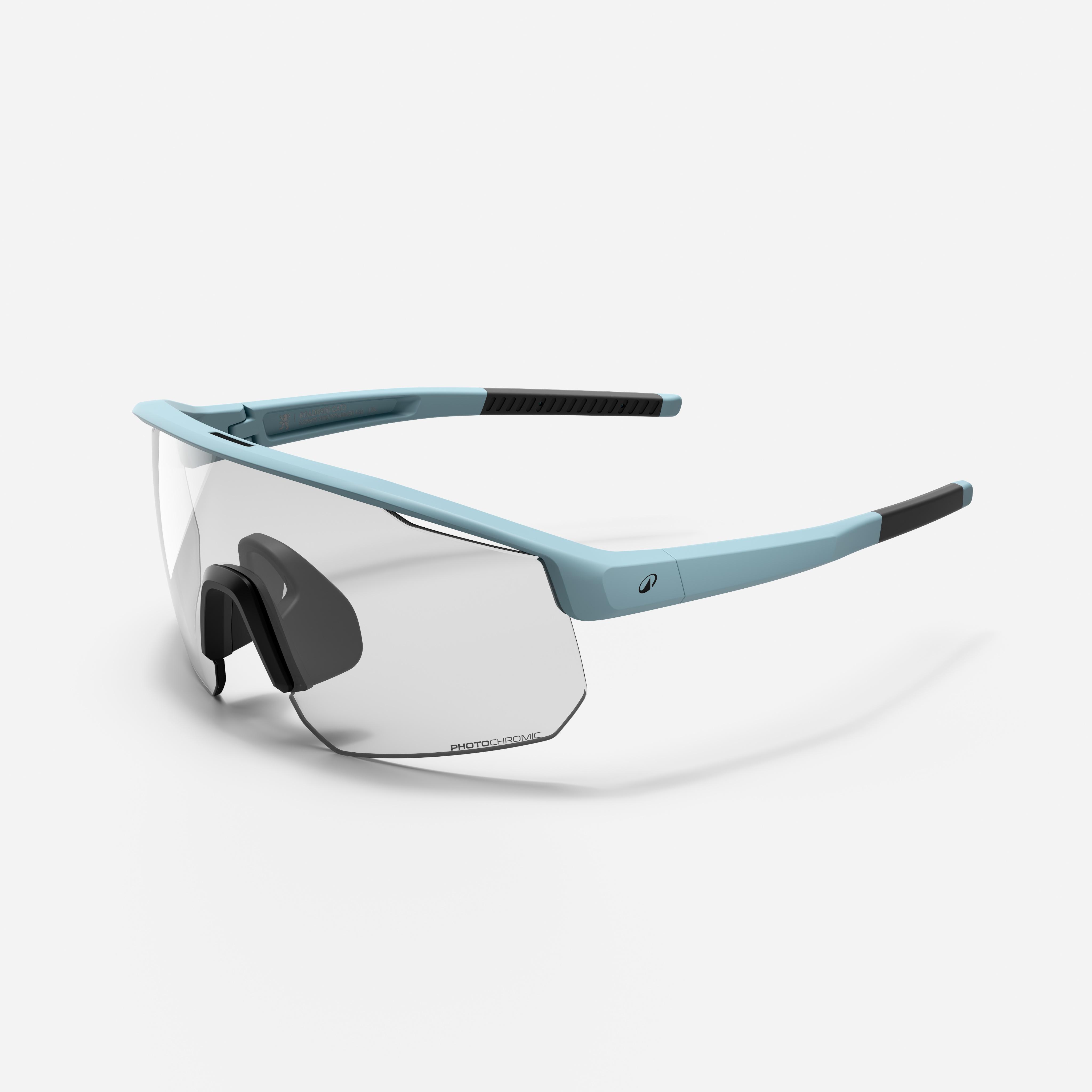 Photochromic Cycling Sunglasses Category 0 to 3 - Perf 500 Light - Blue