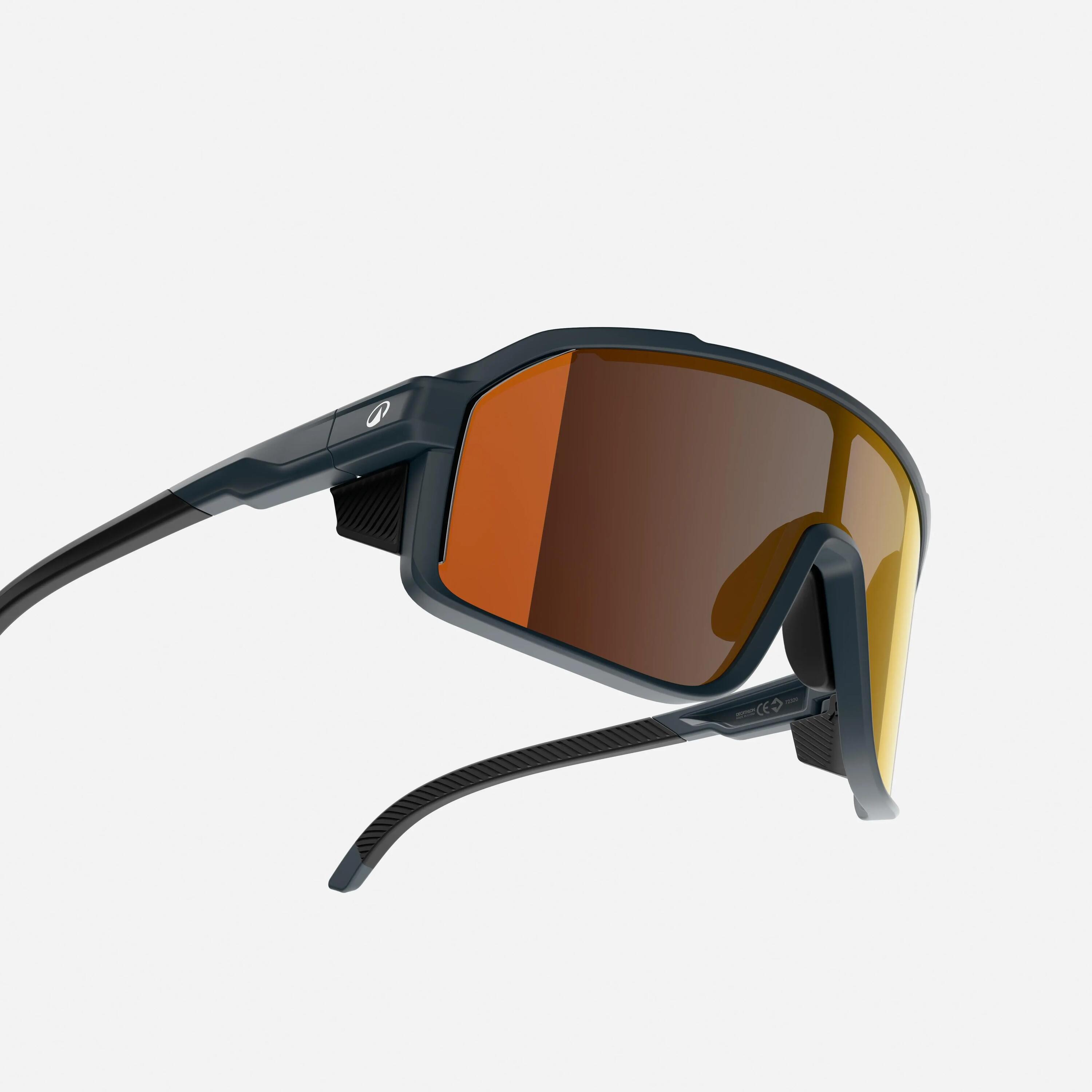 MH900 Photochromic sunglasses (CAT 2/4) Full Lens grey volcano -Hurricane Blue -  5
