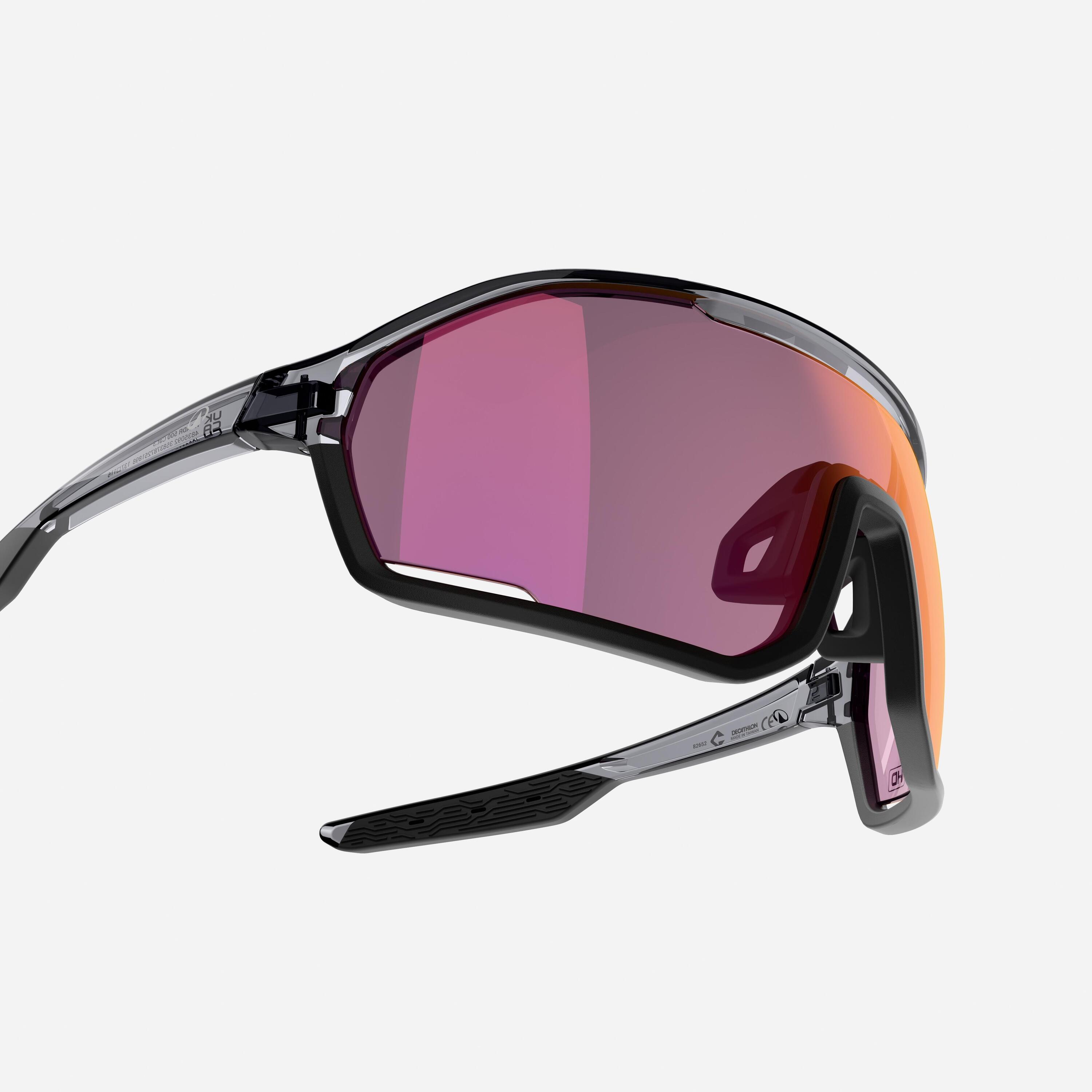 HD photochromic cycling glasses, category 1 to 3, Perf 500 4/8