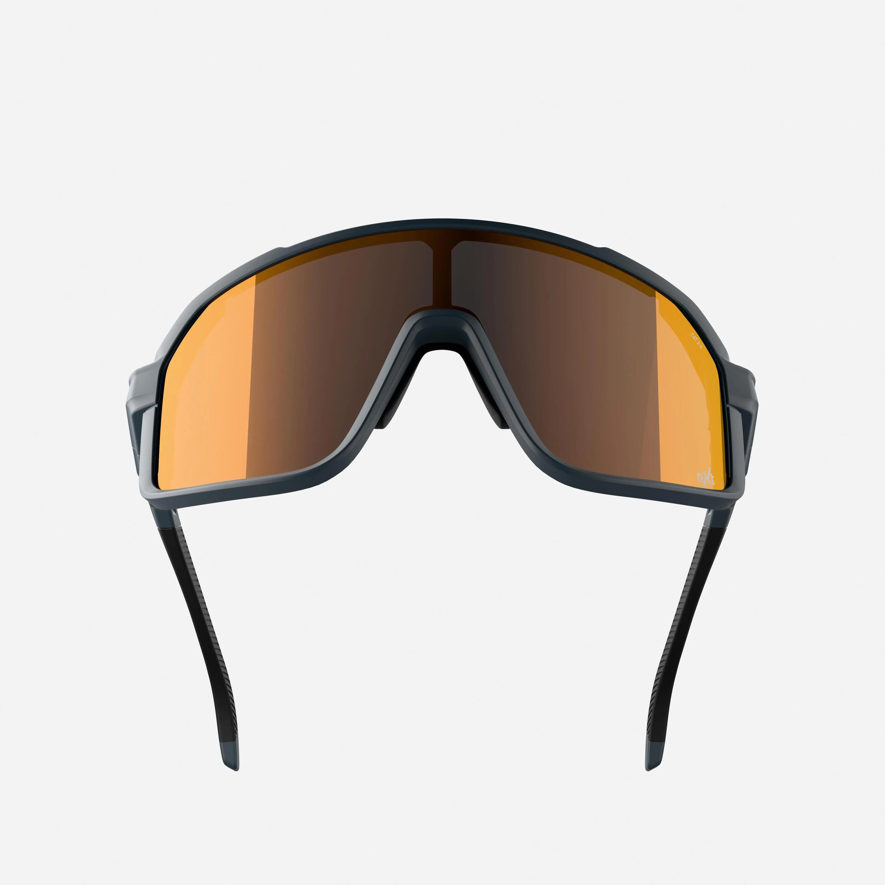 MH900 Photochromic sunglasses (CAT 2/4) Full Lens grey volcano -Hurricane Blue -  4