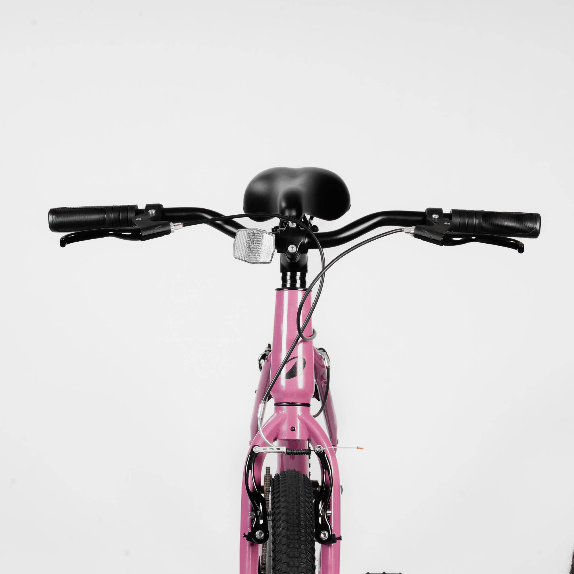 Rockrider EXPL 10 Low Frame Single-Speed Bicycle - Purple Black -  5