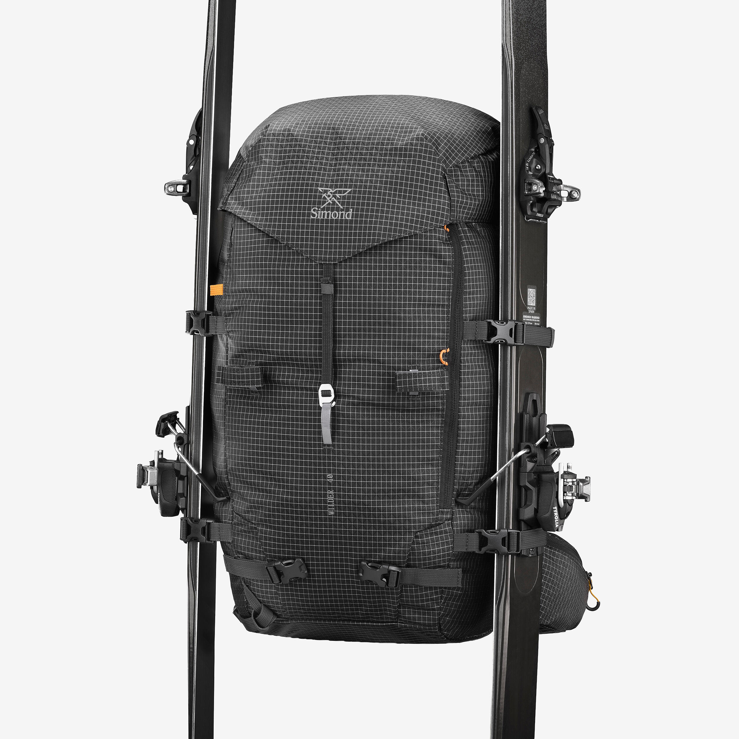 Sac à dos de ski randonnée / splitboard 40l Wilder Touring - noir 8/15