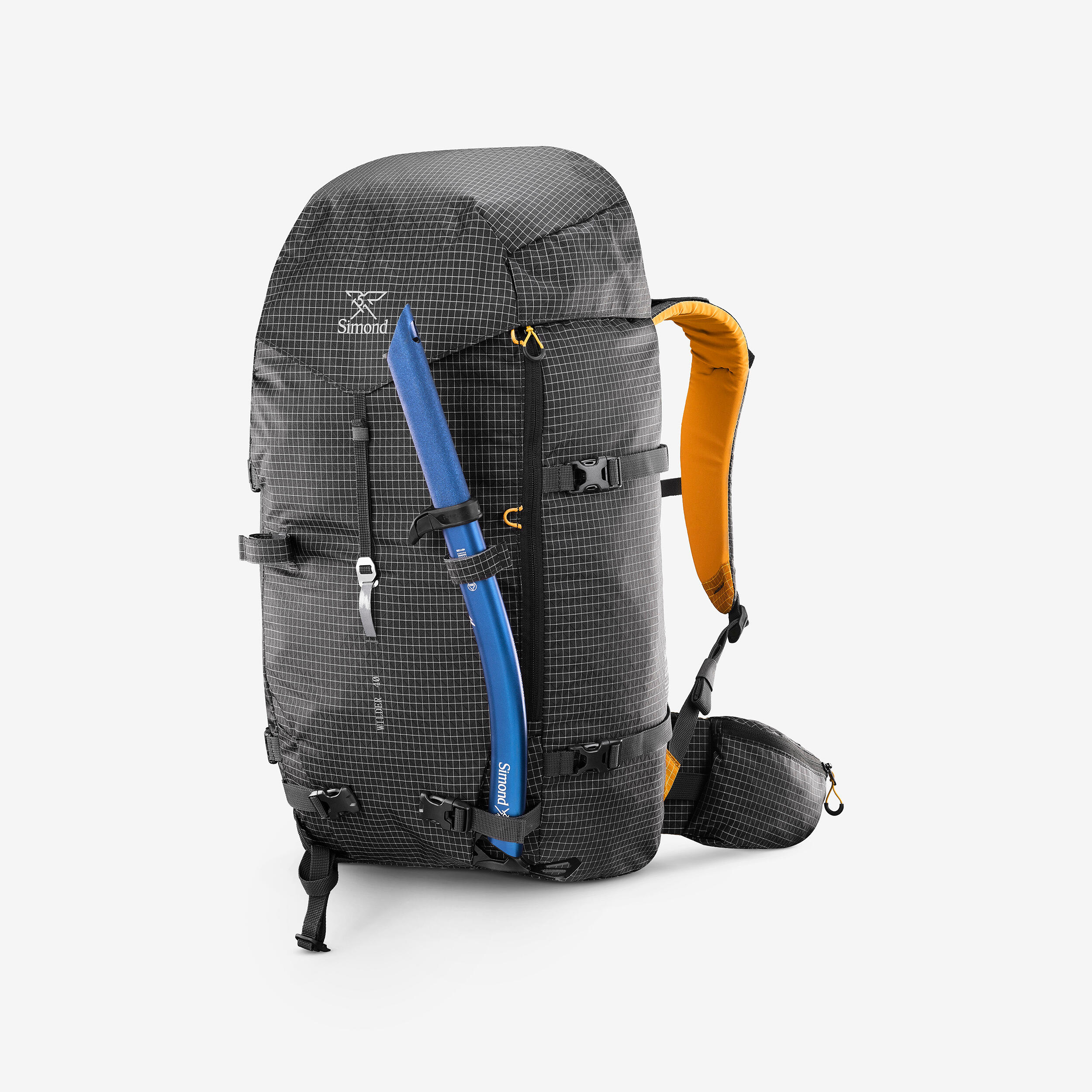 Sac à dos de ski randonnée / splitboard 40l Wilder Touring - noir 4/15
