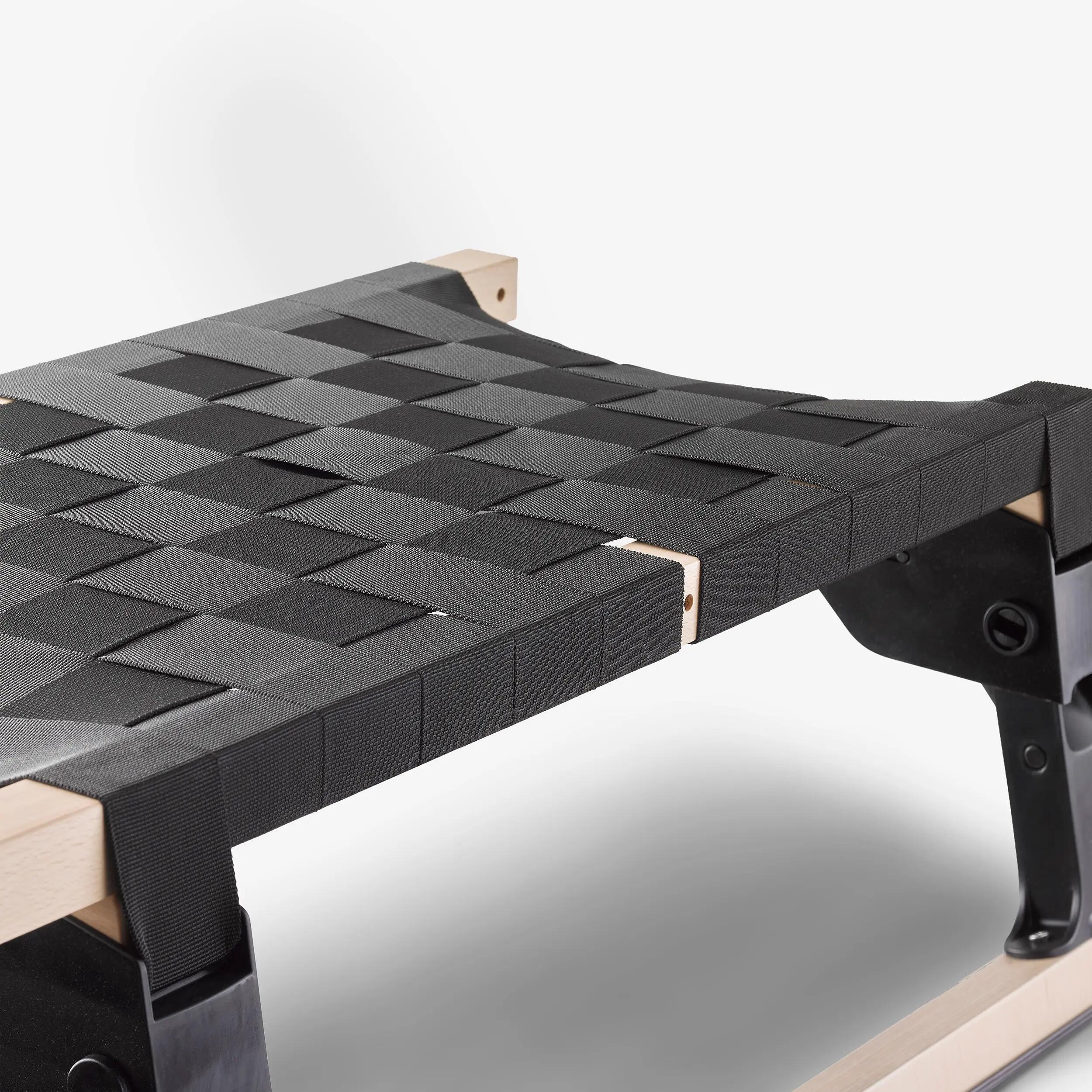 Trenó em Madeira Tradicional Criança/Adulto Wood 500 Preto 18/19