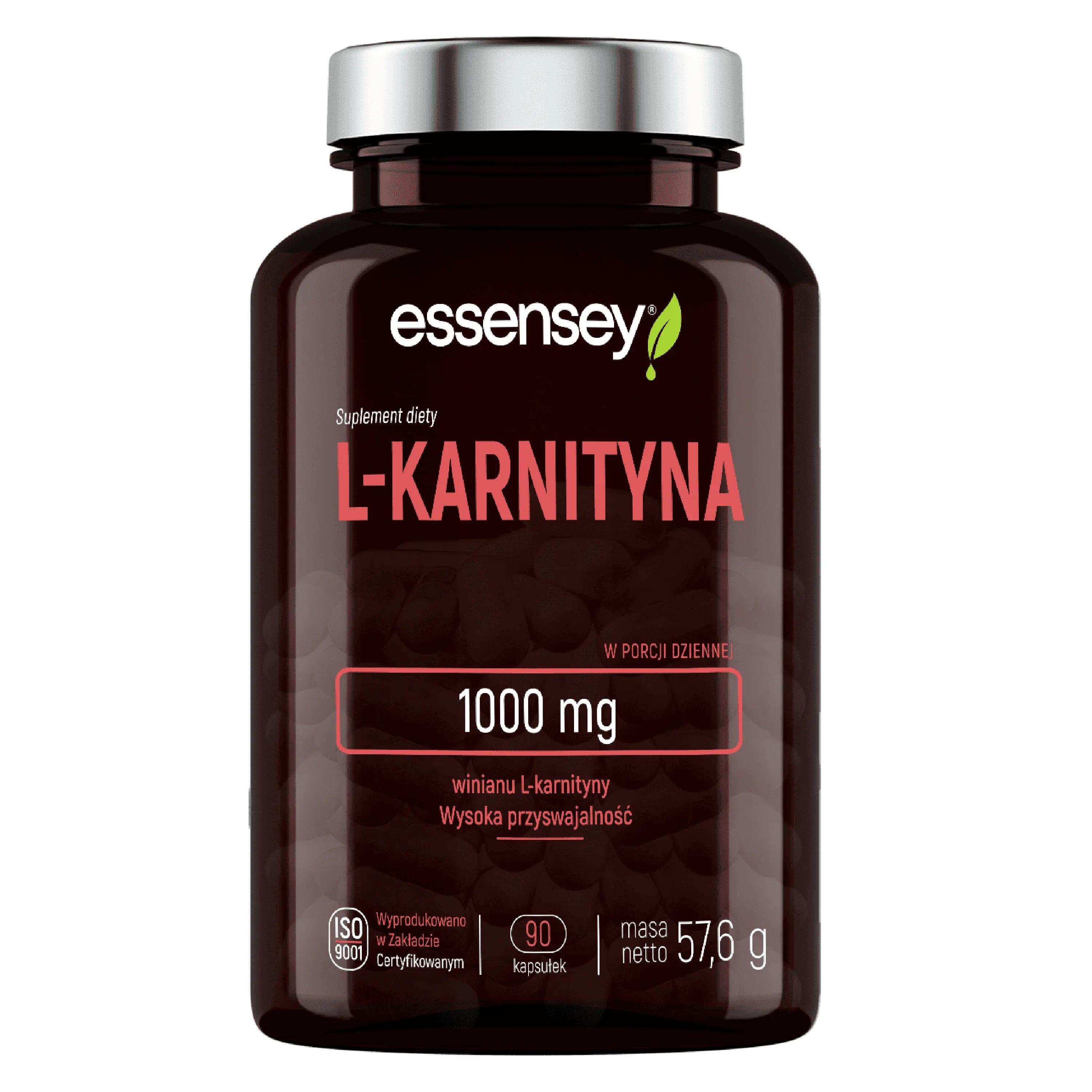 ESSENSEY L-KARNITYNA 90 kapsułek