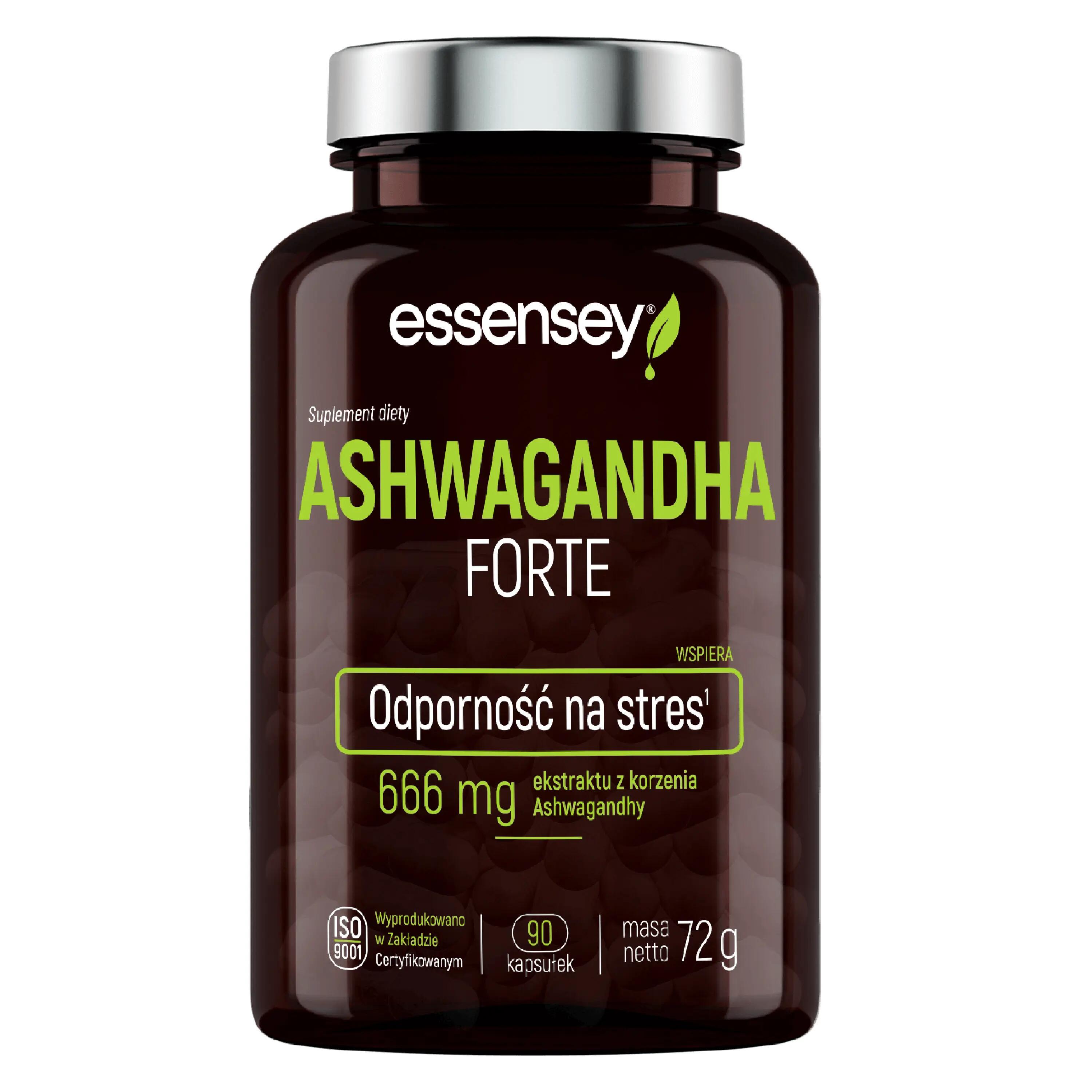 ESSENSEY ASHWAGANDHA FORTE 90 kaps.