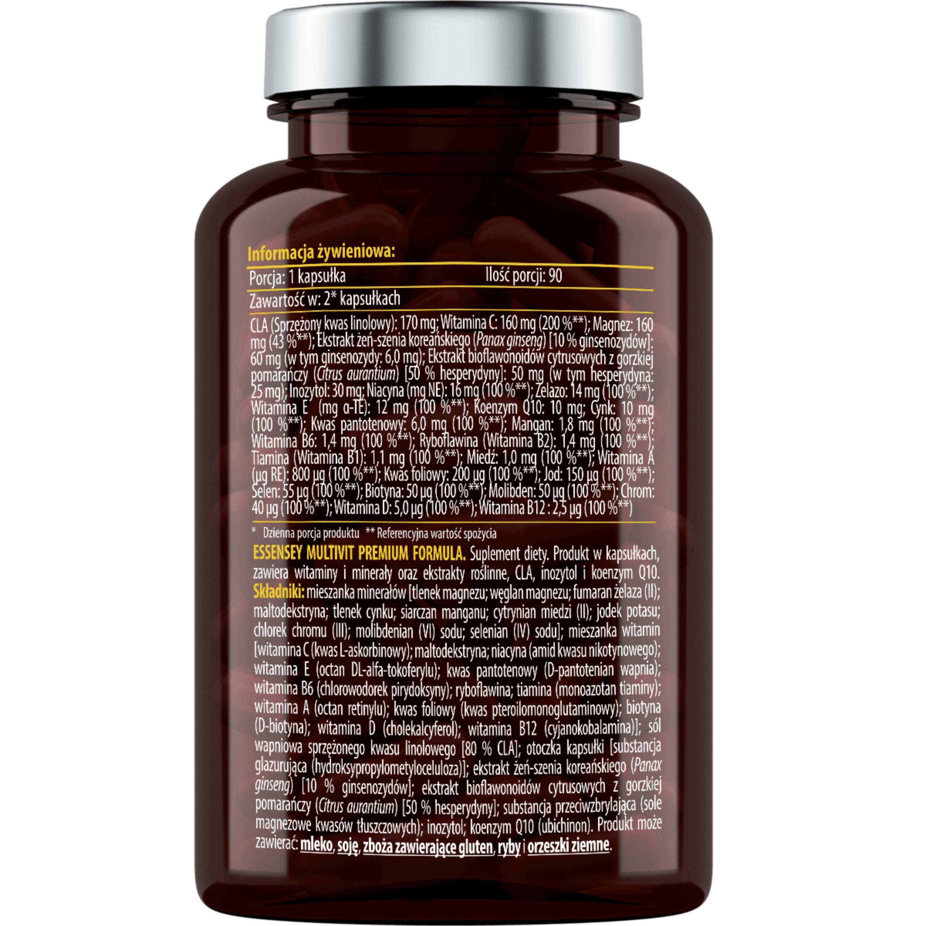 ESSENSEY MULTIVIT PREMIUM FORMULA  90 kaps 3/4