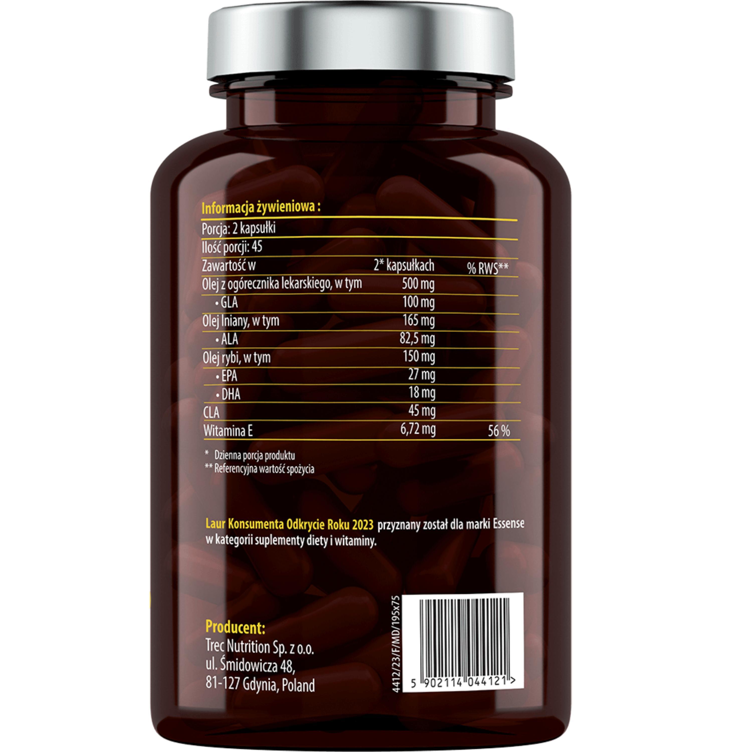 ESSENSEY OMEGA 3-6-9 90 kaps 3/4