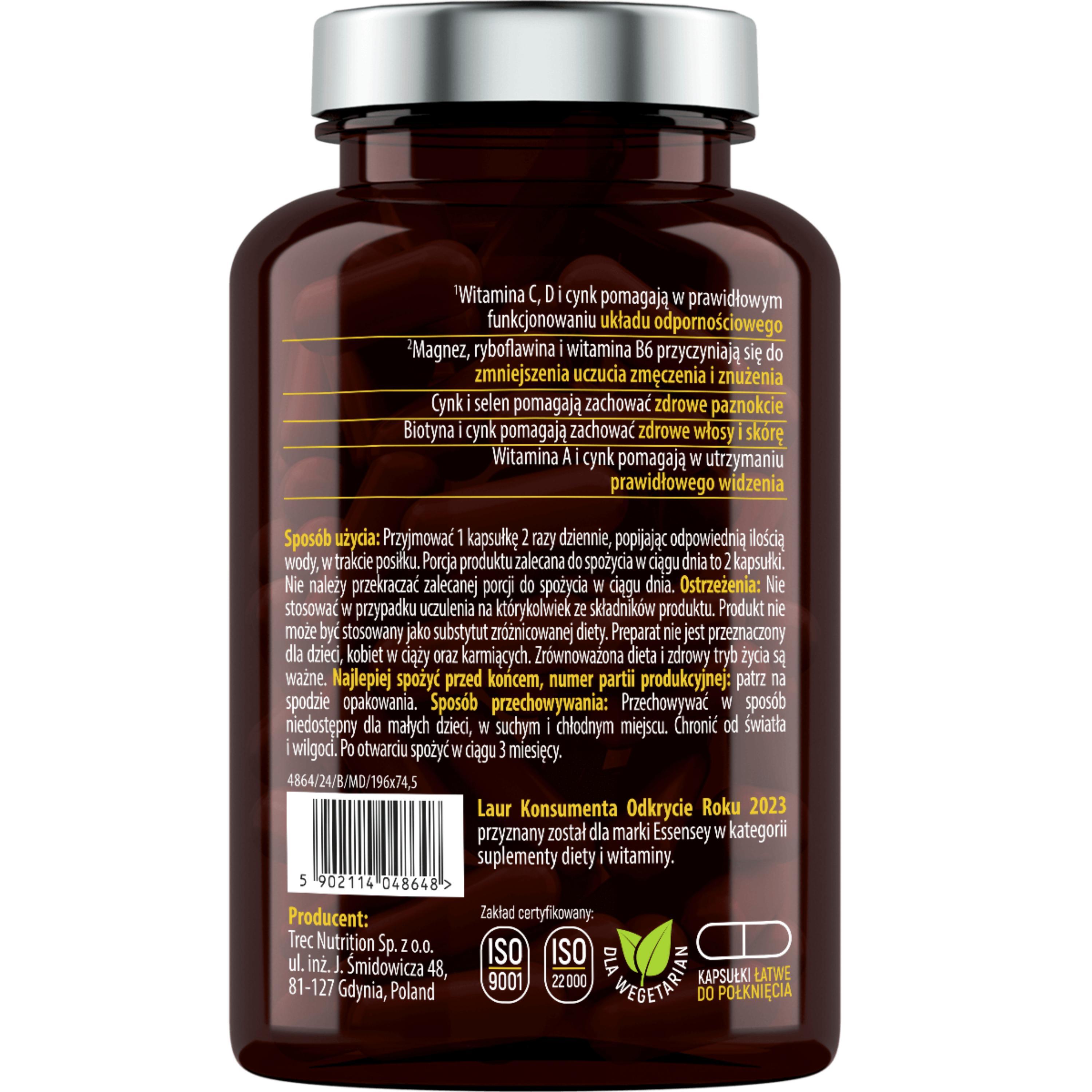 ESSENSEY MULTIVIT PREMIUM FORMULA  90 kaps 2/4