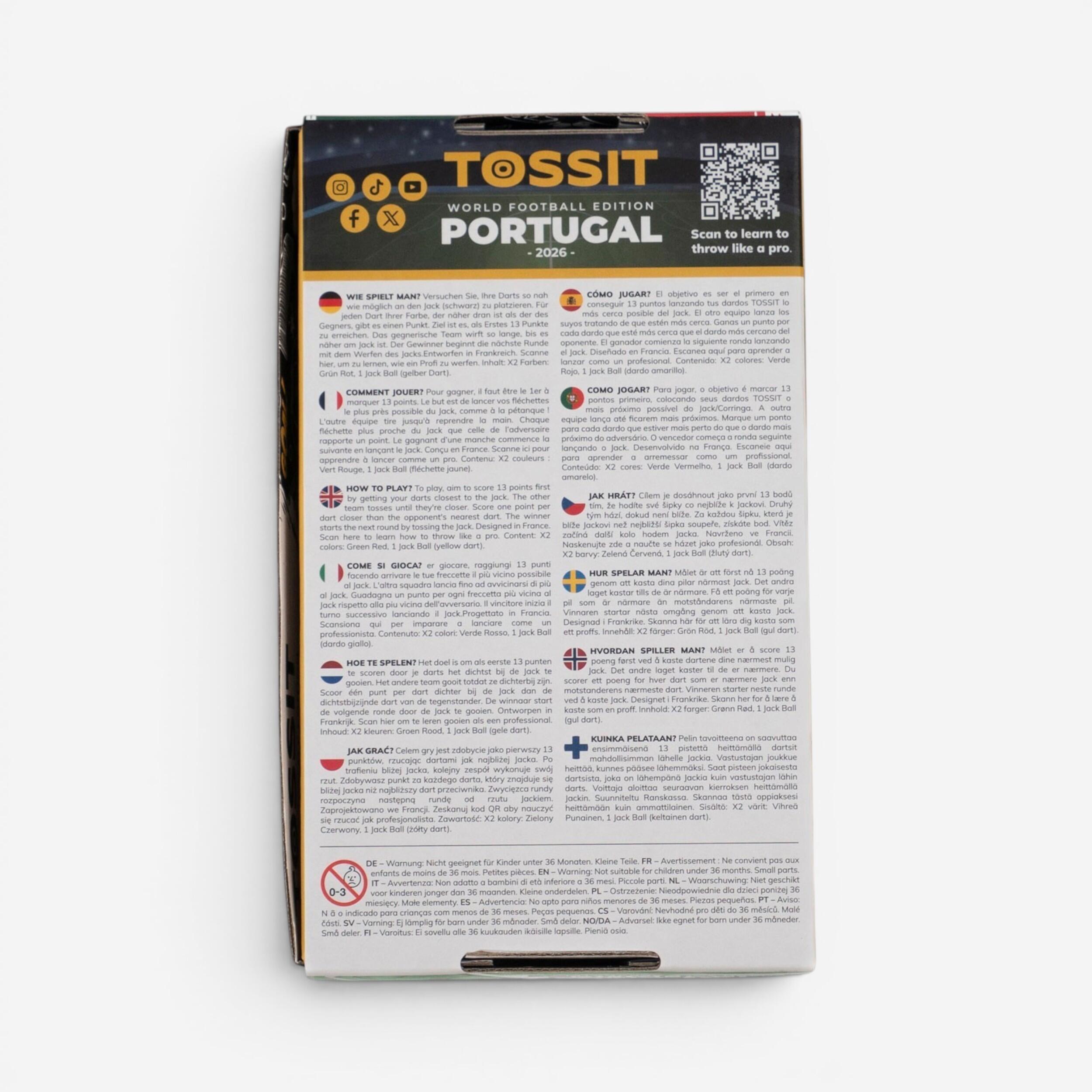 Jogo de TOSSIT World Football Edição Portugal 8/8