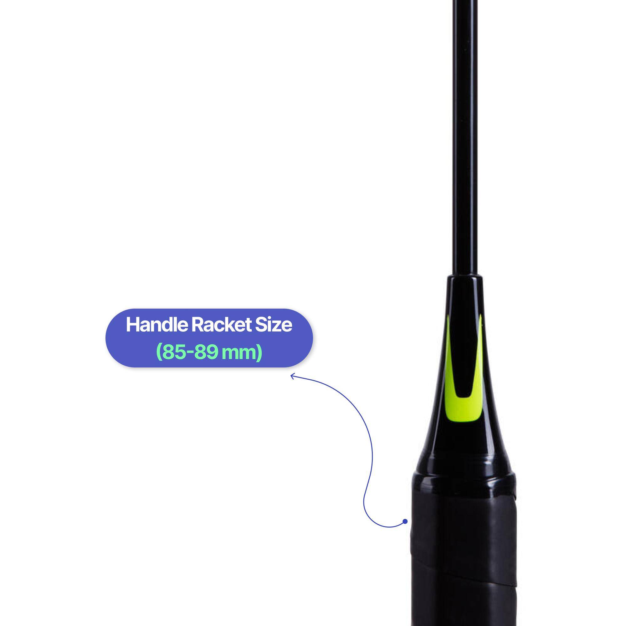 Adult Badminton Racket BR 160 Black Green -  5
