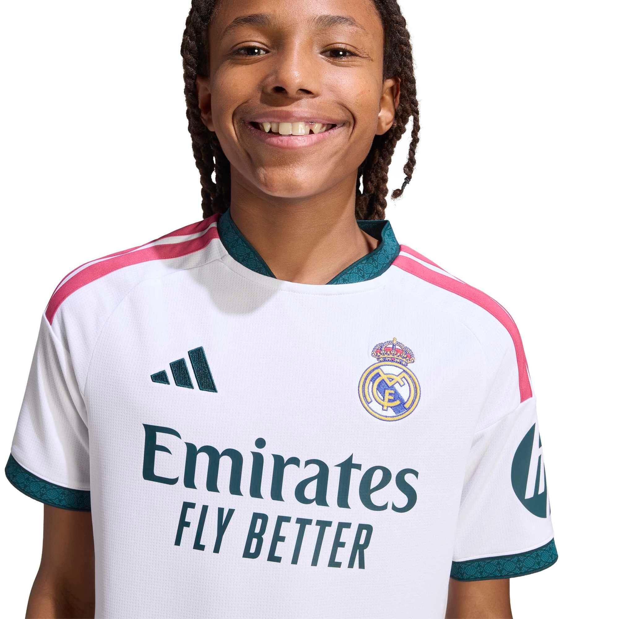 Maillot domicile du Real Madrid, Adidas, 2026-2027, junior 6/9