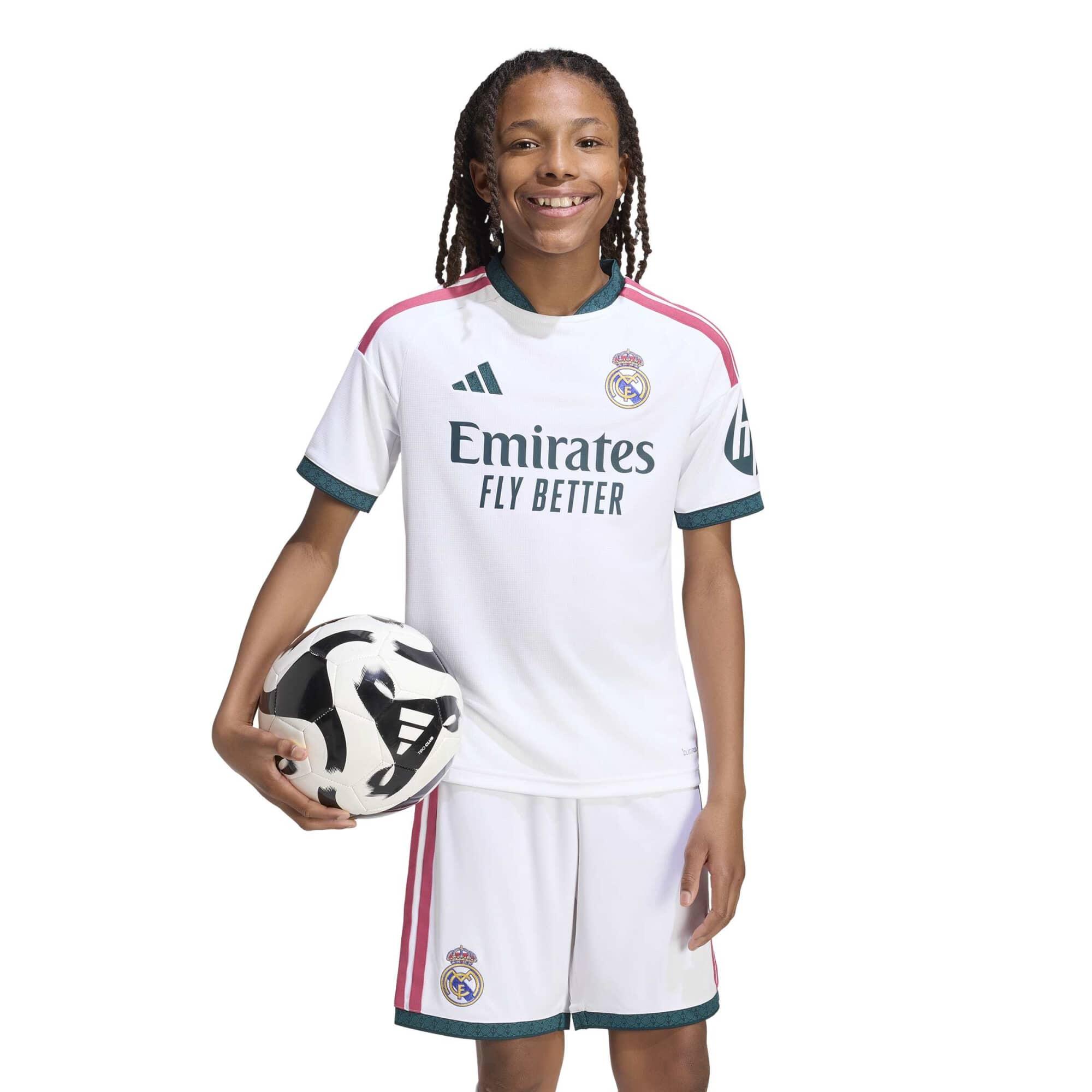 Maillot domicile du Real Madrid, Adidas, 2026-2027, junior 3/9