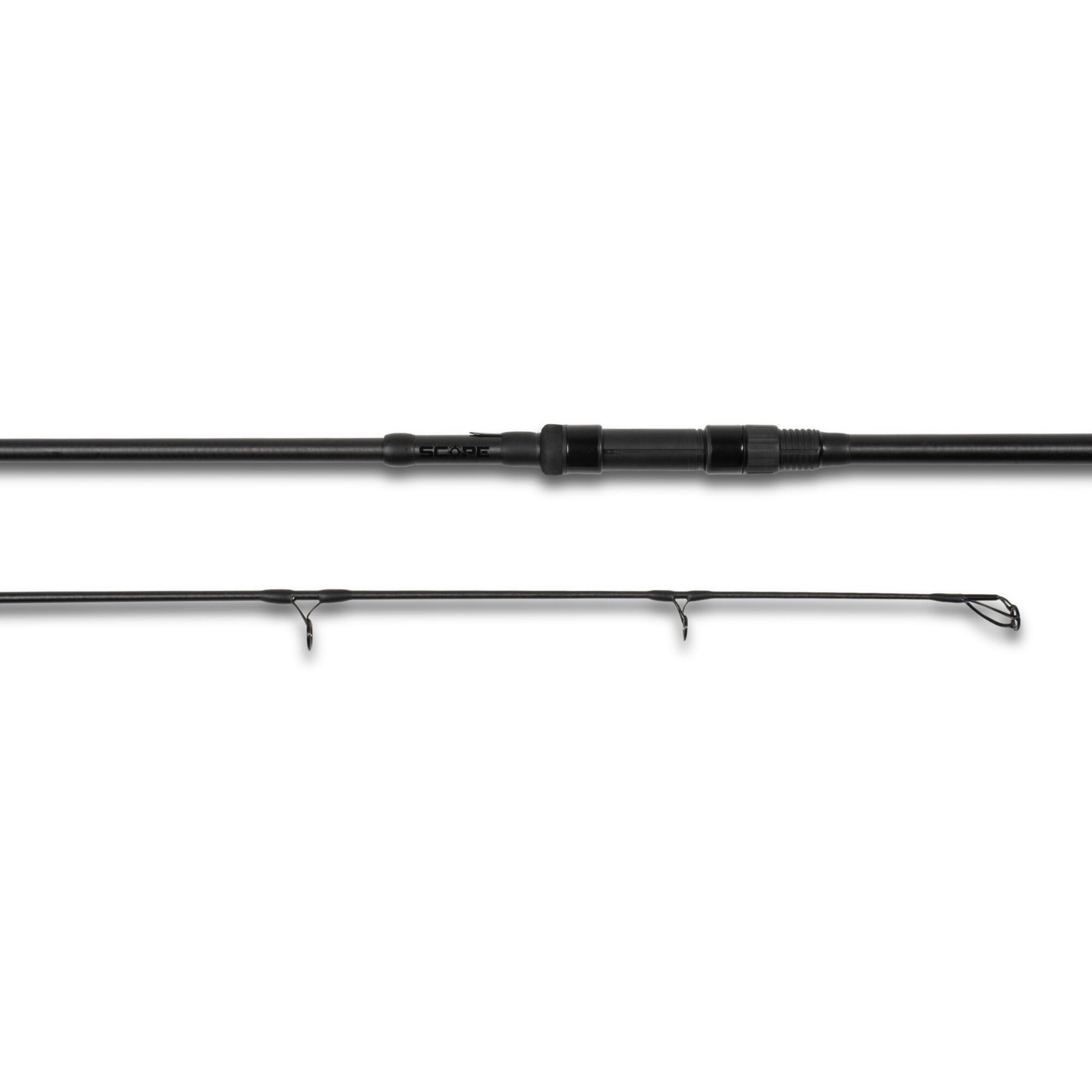 Canna pesca carpfishing Nash Scope Abbreviated CG nero 9ft 3.5lb retrattile 3/13