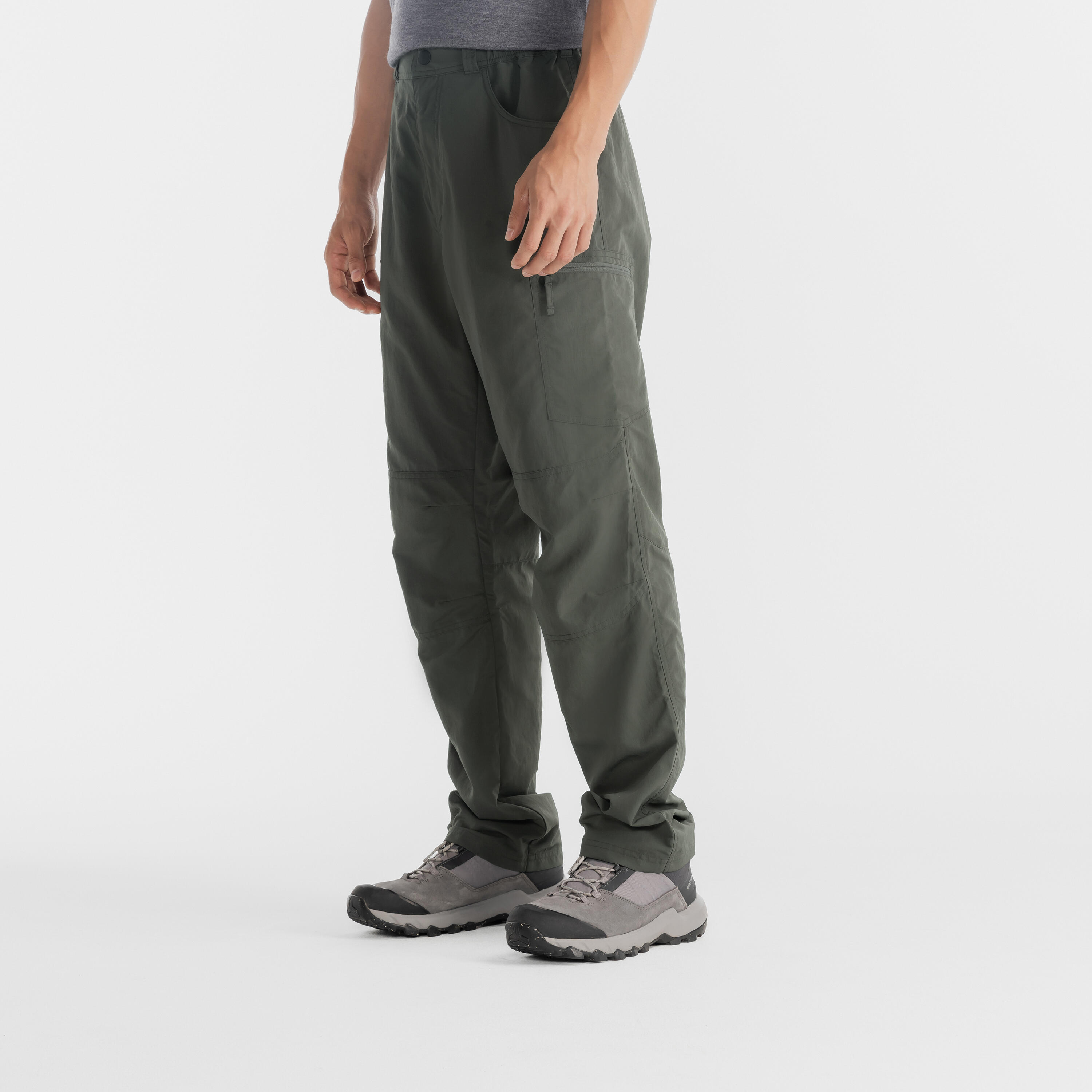 Men’s Hiking Trousers Trek 100 - Khaki