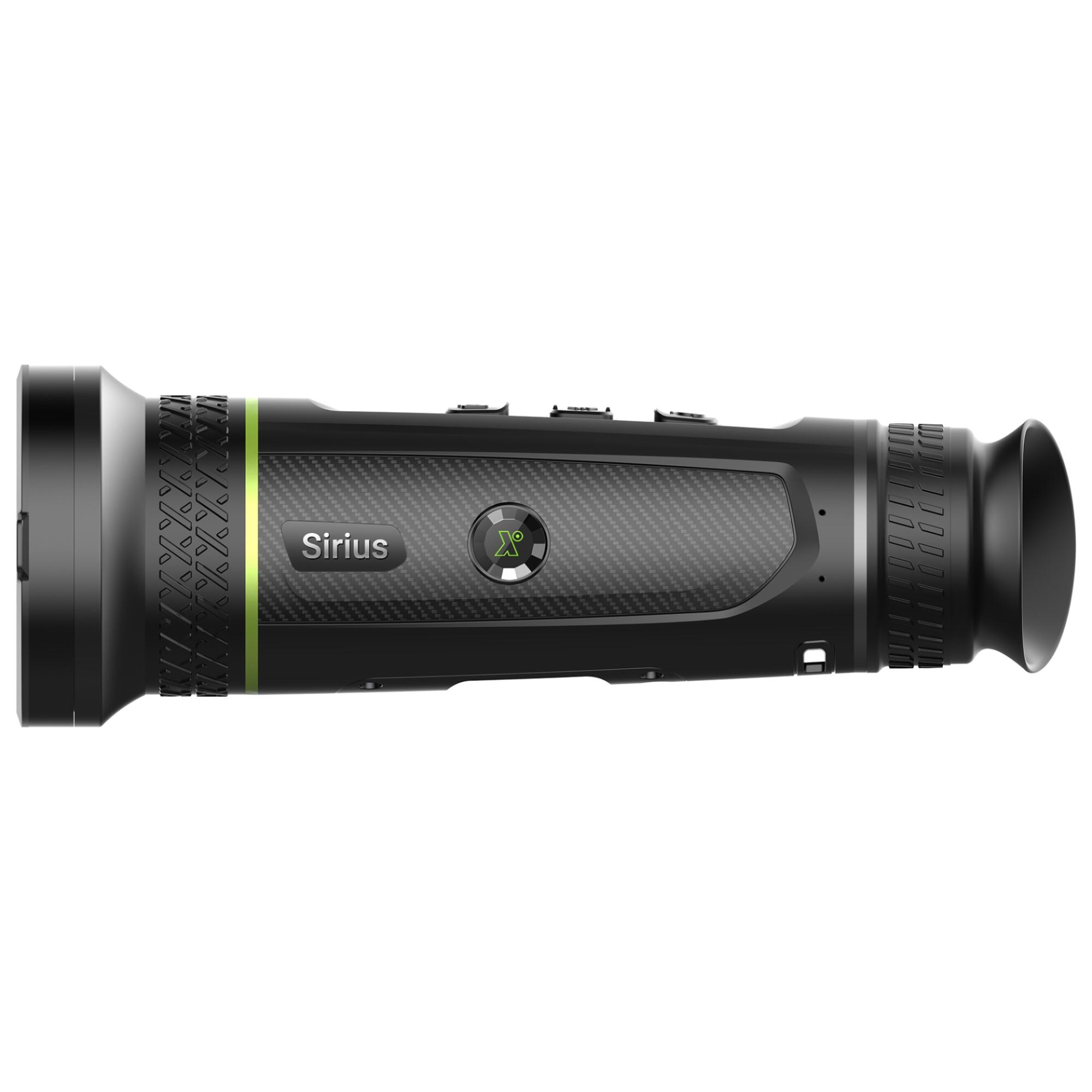Monocular Térmico Sirius S650 640×512 <18mK NETD, lente 50 mm y detección 2.600 5/6