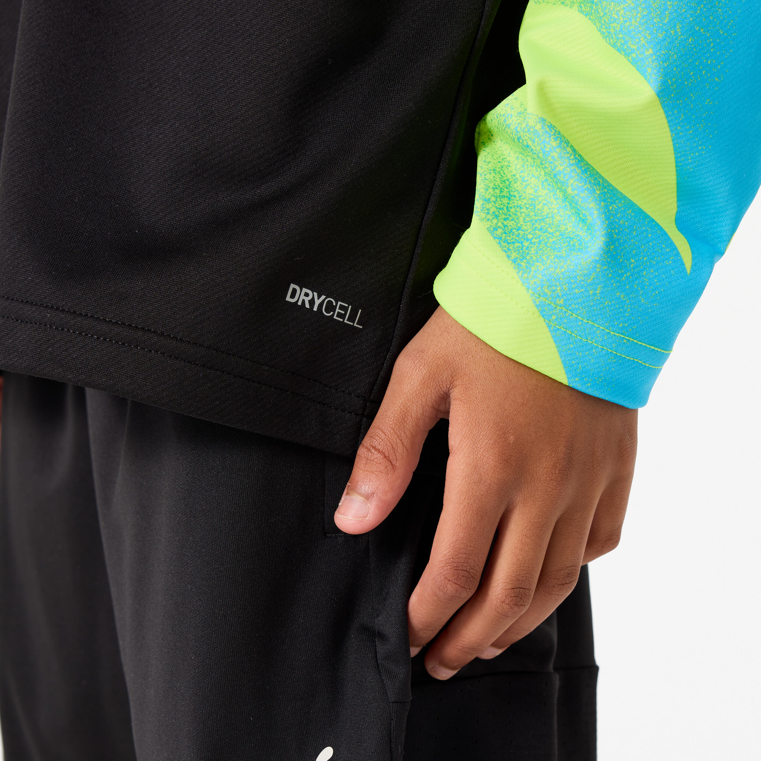 Giacca allenamento bambini PUMA IndividualLIGA SMU nero-giallo 8/8