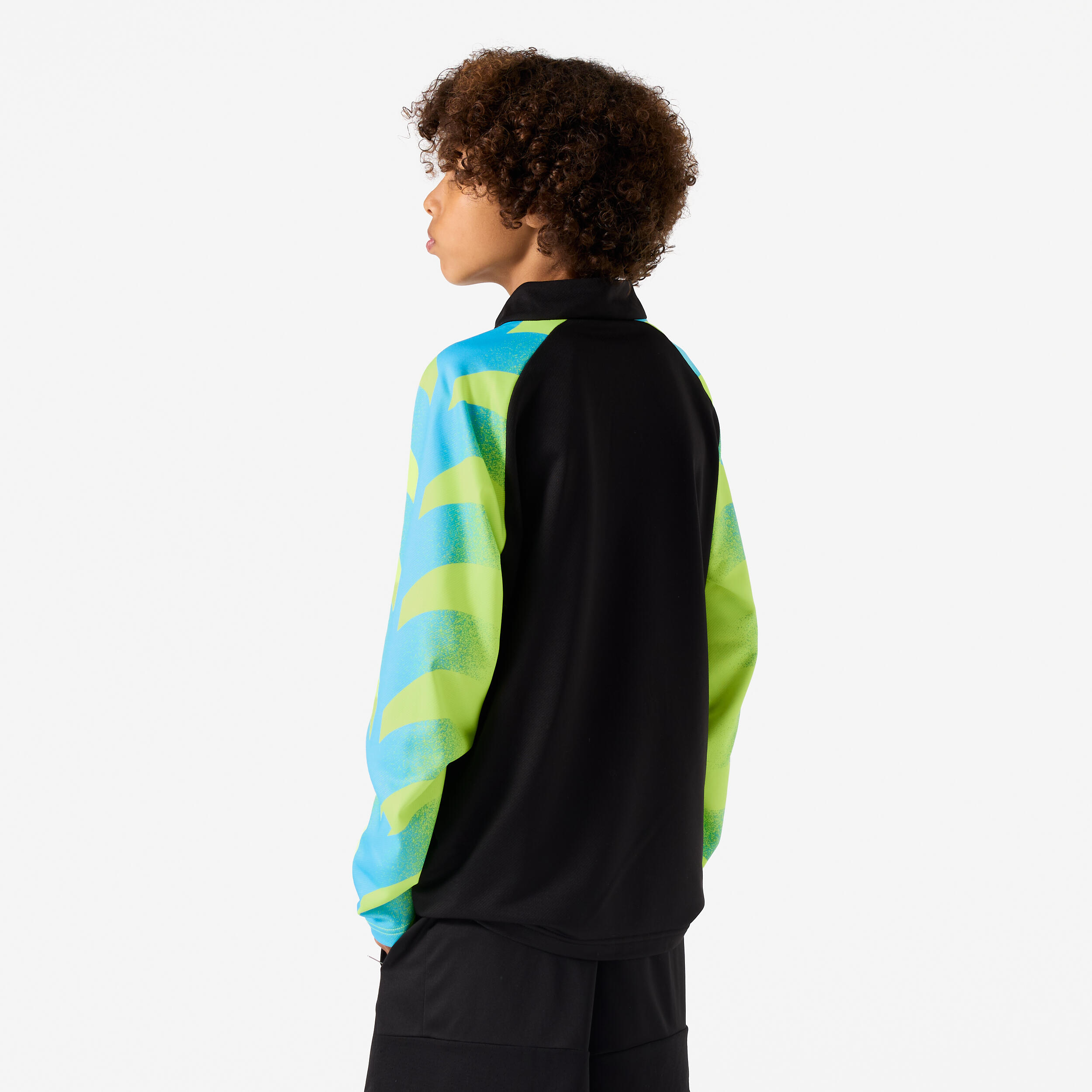 Giacca allenamento bambini PUMA IndividualLIGA SMU nero-giallo 6/8