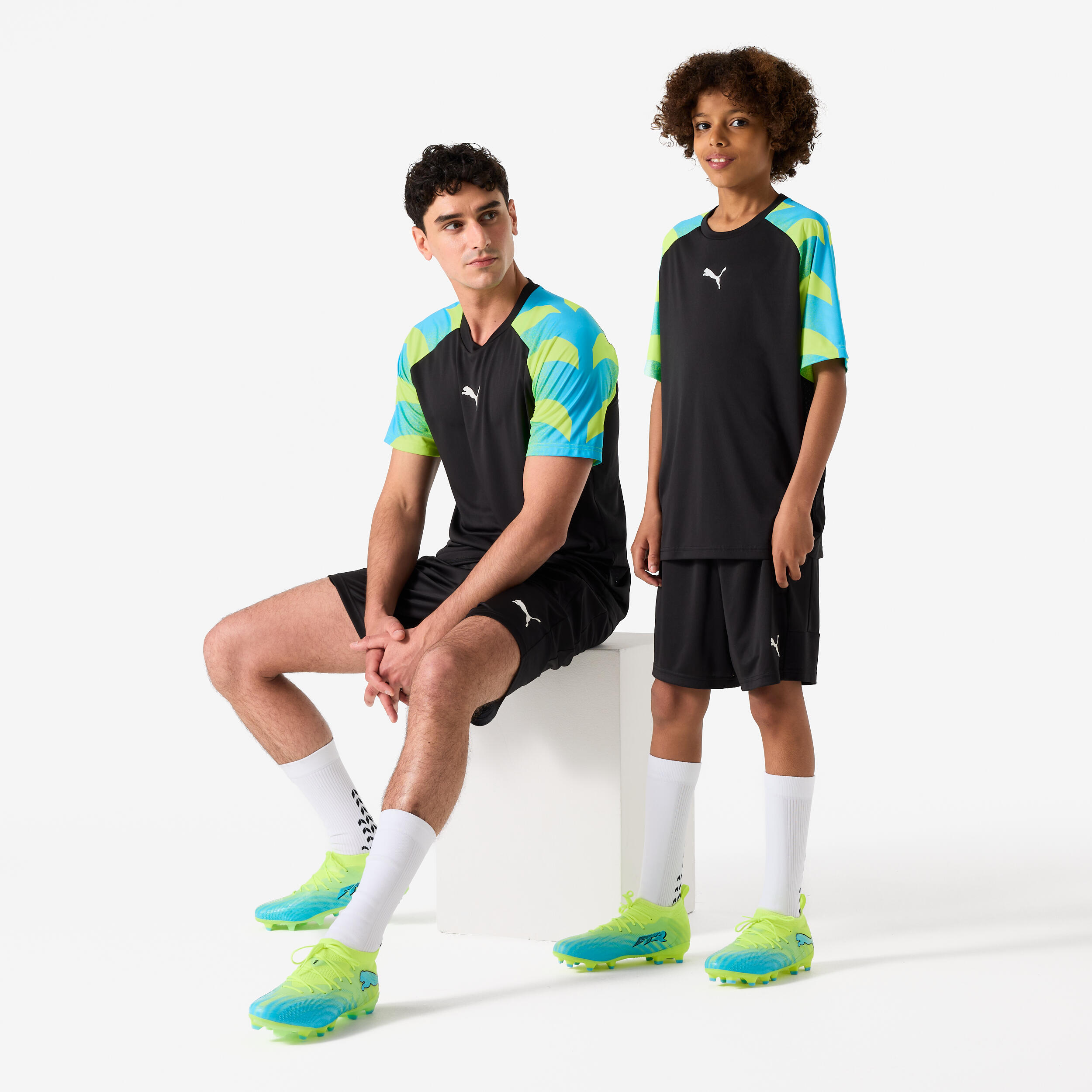 Maglia calcio adulto PUMA IndividualLIGA SMU 3/8