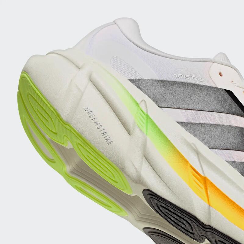 Încălțăminte de alergare adidas Adistar 5 alb bej portocaliu Bărbați