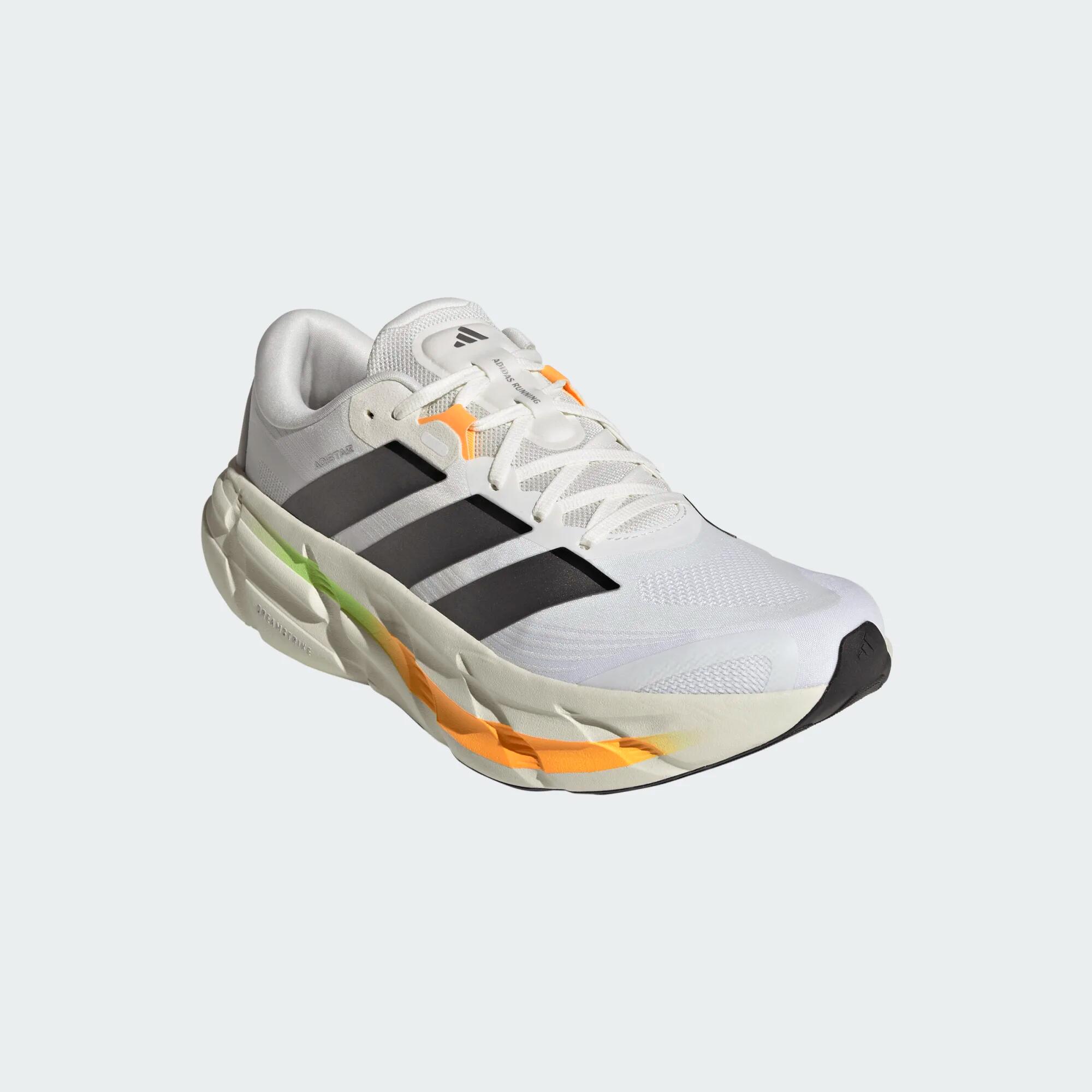 Sabatilles de running carretera home adidas Adistar 5 blanc beix i taronja  6/11