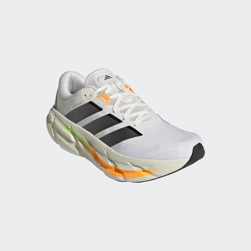 Încălțăminte de alergare adidas Adistar 5 alb bej portocaliu Bărbați