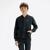 Veste de tennis garcon - TJK500 noir