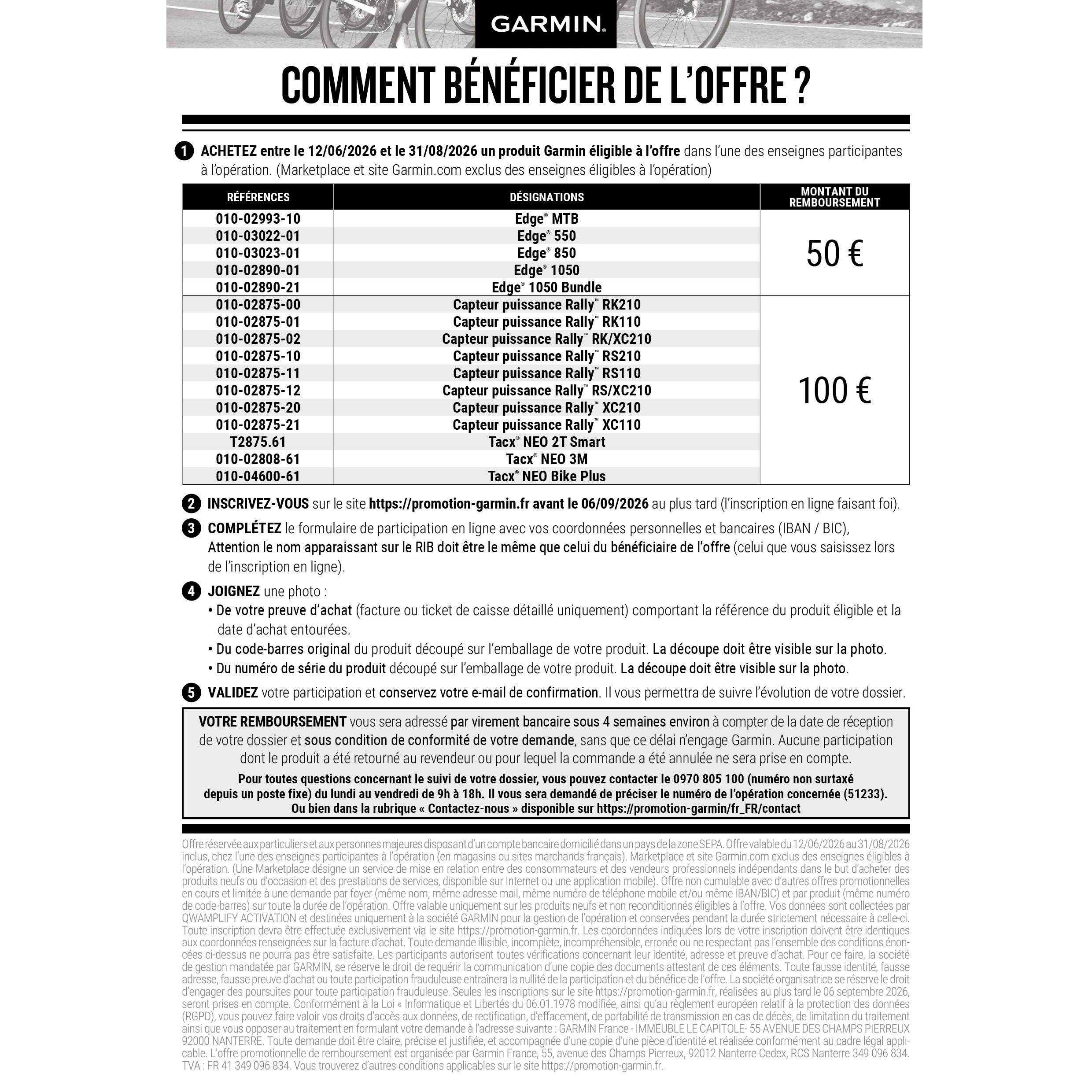 Compteur vélo gps Garmin Edge 1050 10/15