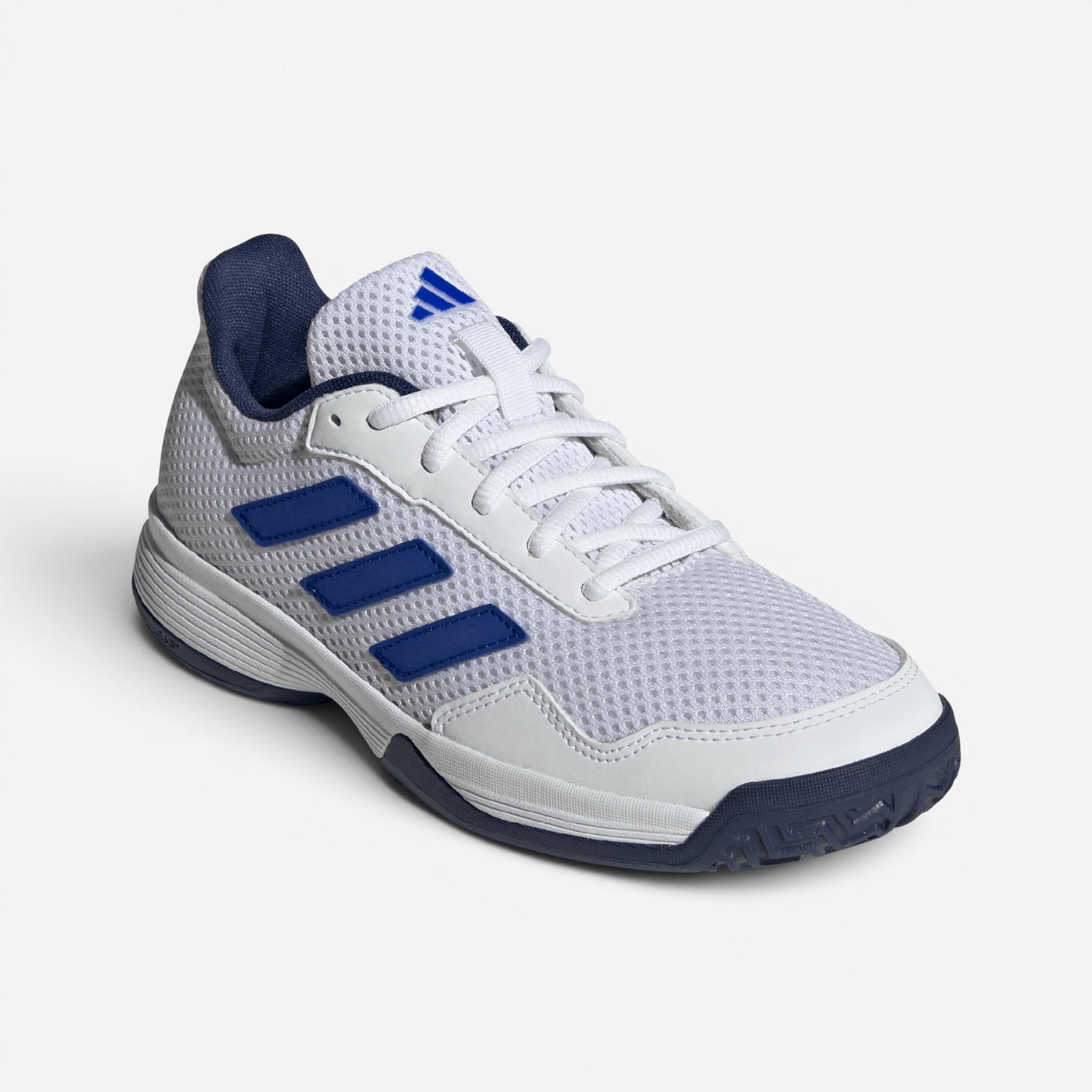 Kids' Versatile Multicourt Tennis Shoes Gamespec Jr - White/Blue 2/5