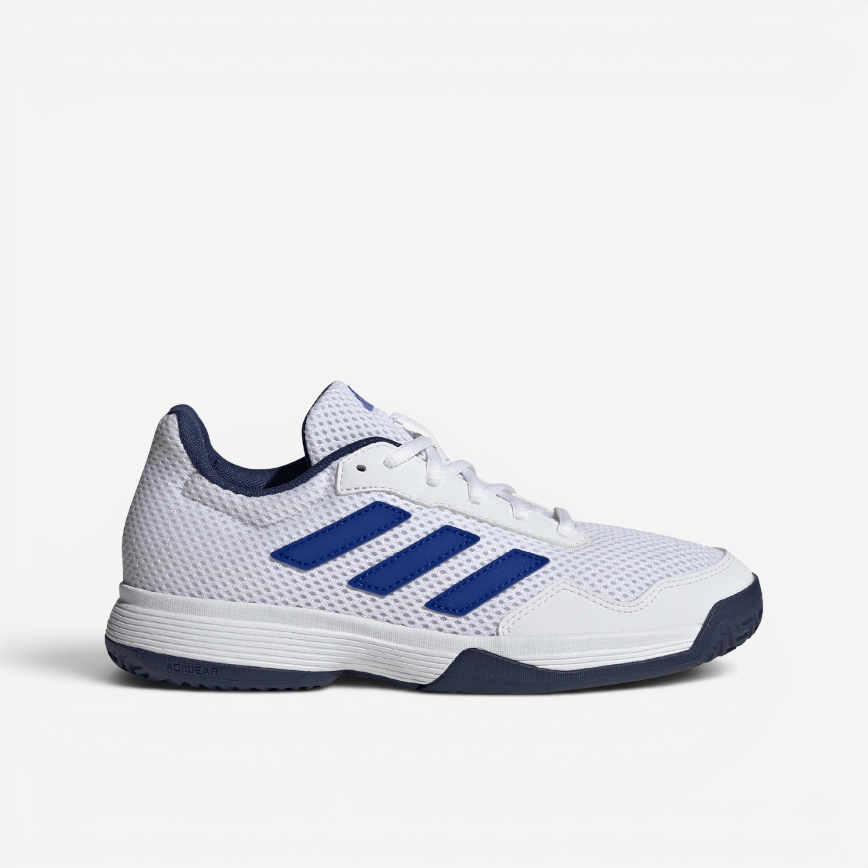 Kids' Versatile Multicourt Tennis Shoes Gamespec Jr - White/Blue 5/5