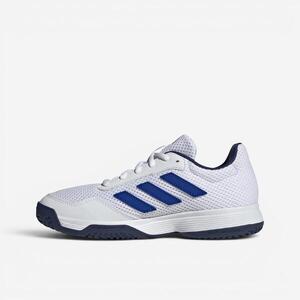 Zapatillas de tenis versátil multipista niño, Gamespec Jr blanco azul