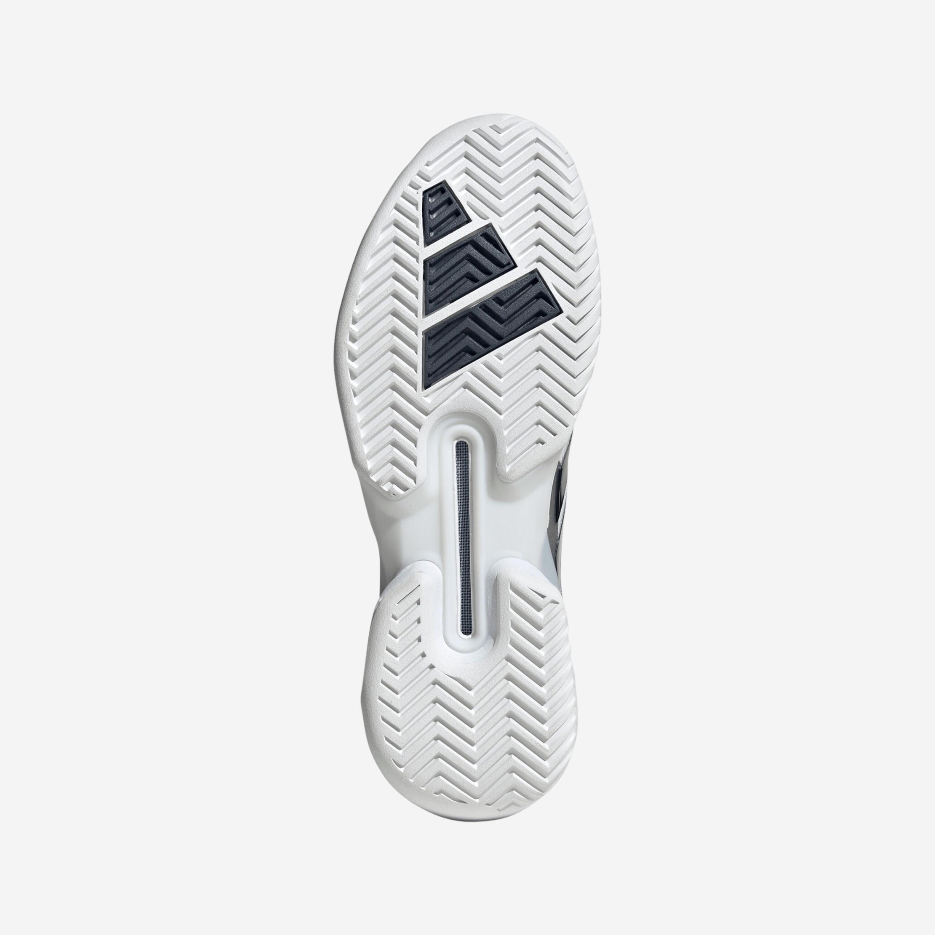 Chaussures de tennis Multicourt homme - adizero Ubersonic 5 Blanc 3/5