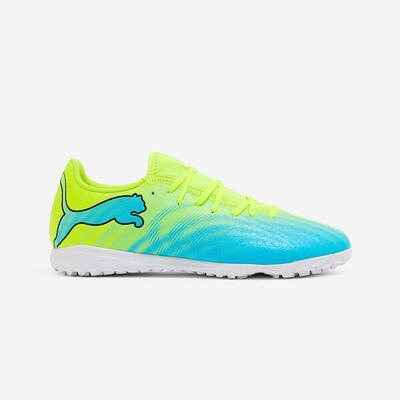 Voetbalschoenen future 9 play tt smu geel/blauw