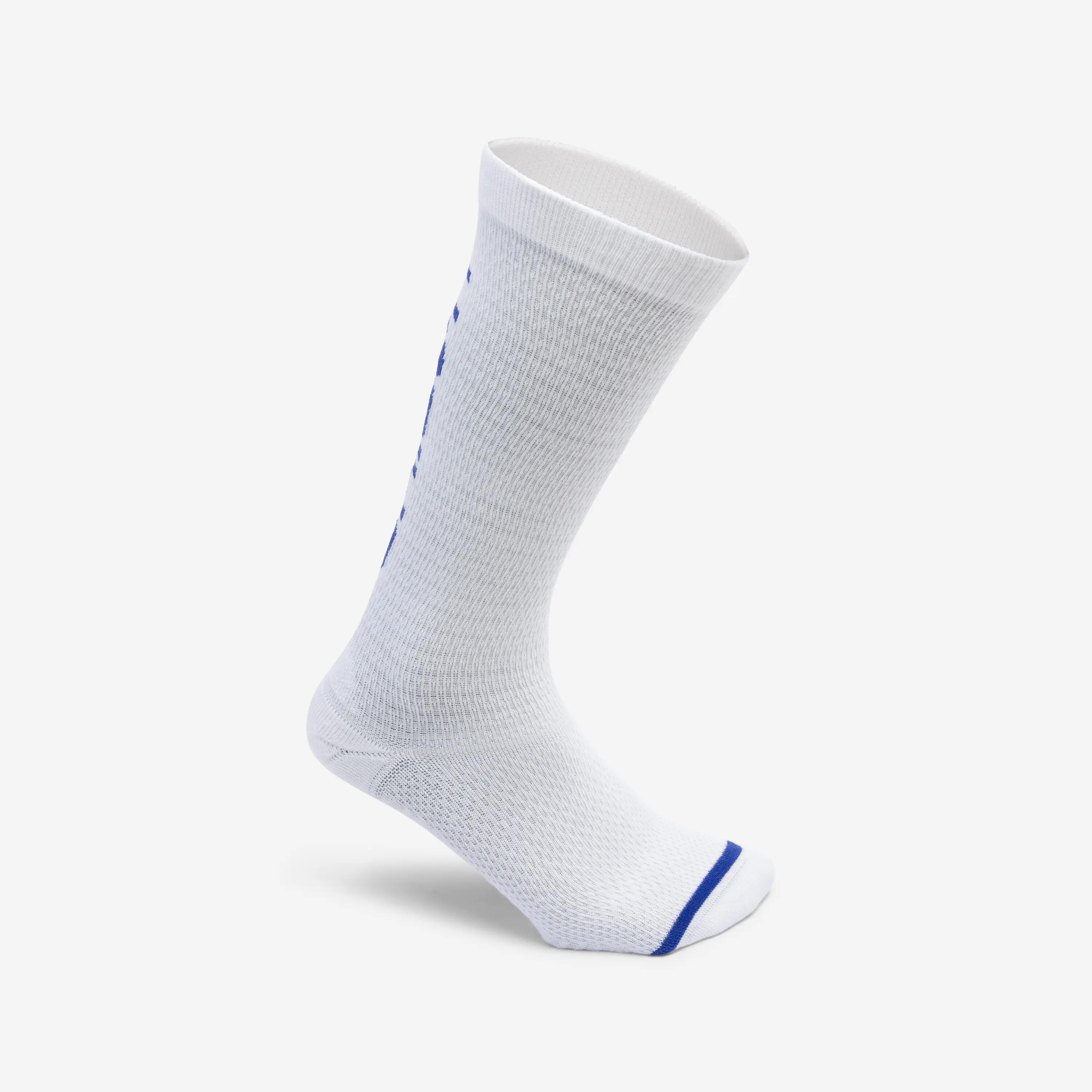 Chaussettes, DECATHLON x SAISON, blanc et bleu 2/6