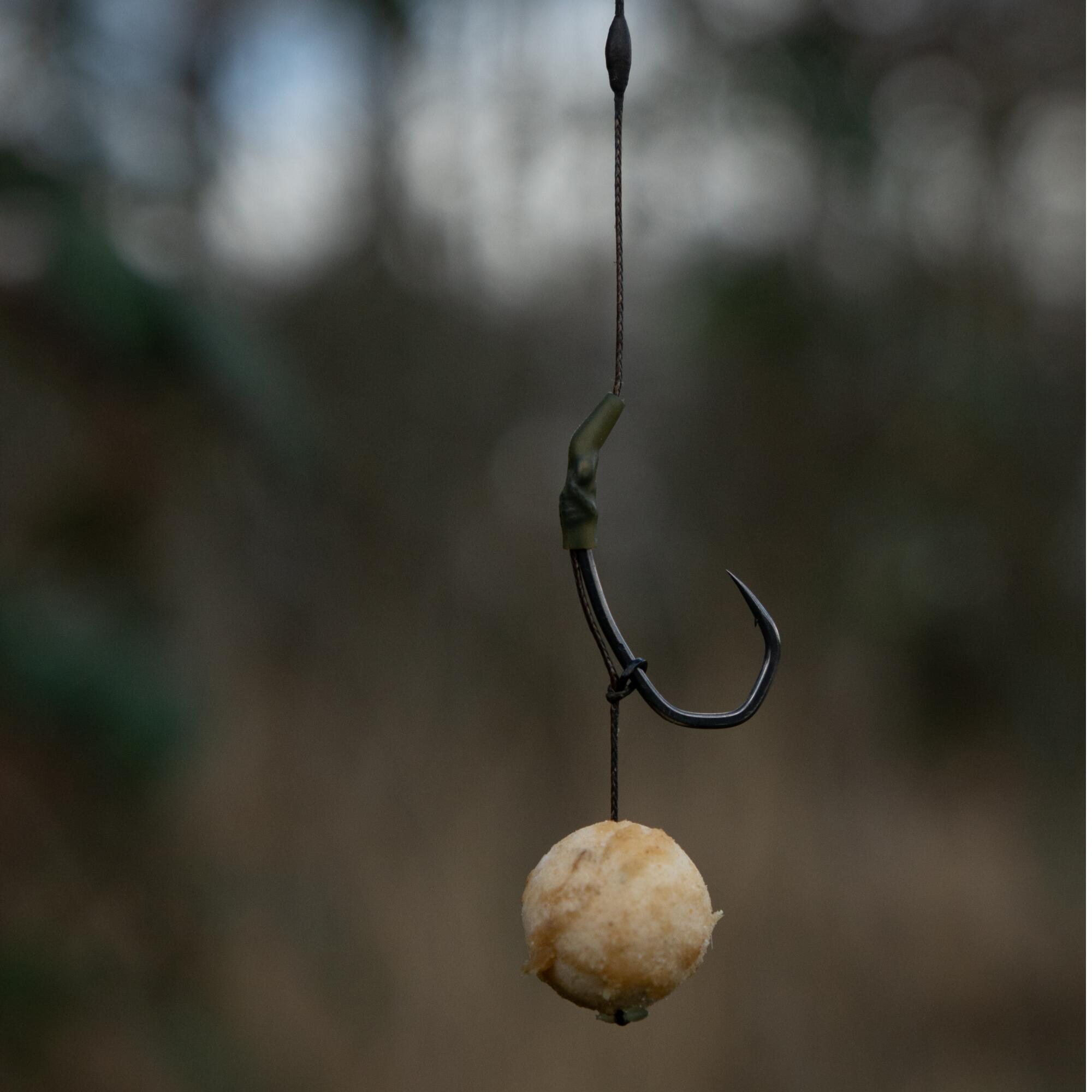 Amo pesca carpfishing Nash Claw Long Shank X grigio/nero x10 antiriflesso 6/7