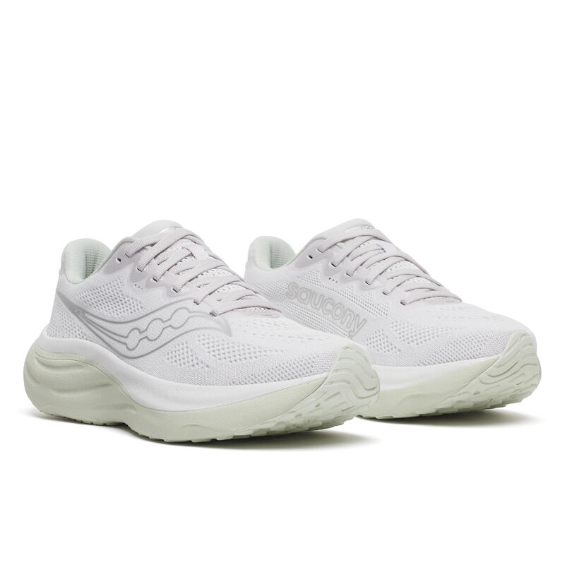 Încălțăminte de alergare  pe șosea Saucony Ride 19 alb Damă