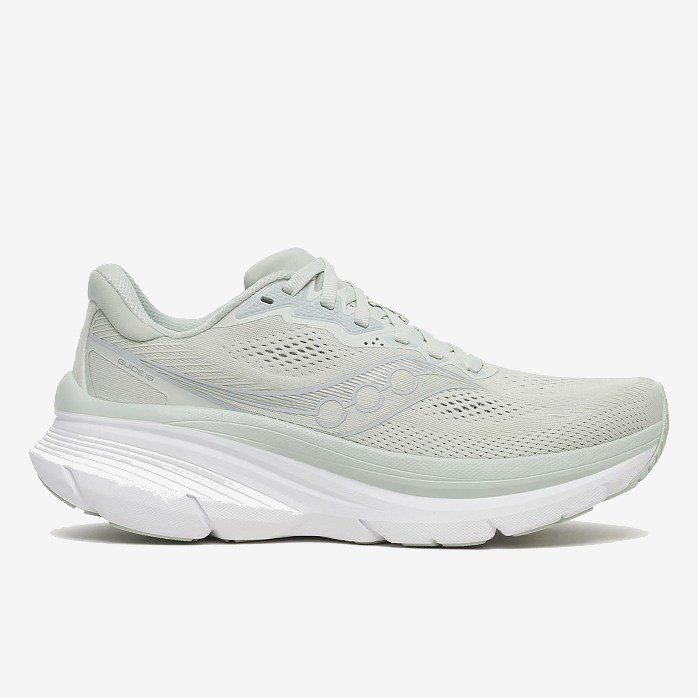 Încălțăminte de alergare pe șosea, Saucony Guide 19 Gri Damă