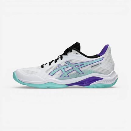 Chaussures indoor femme ASICS Blade FF 2 blanches et légères