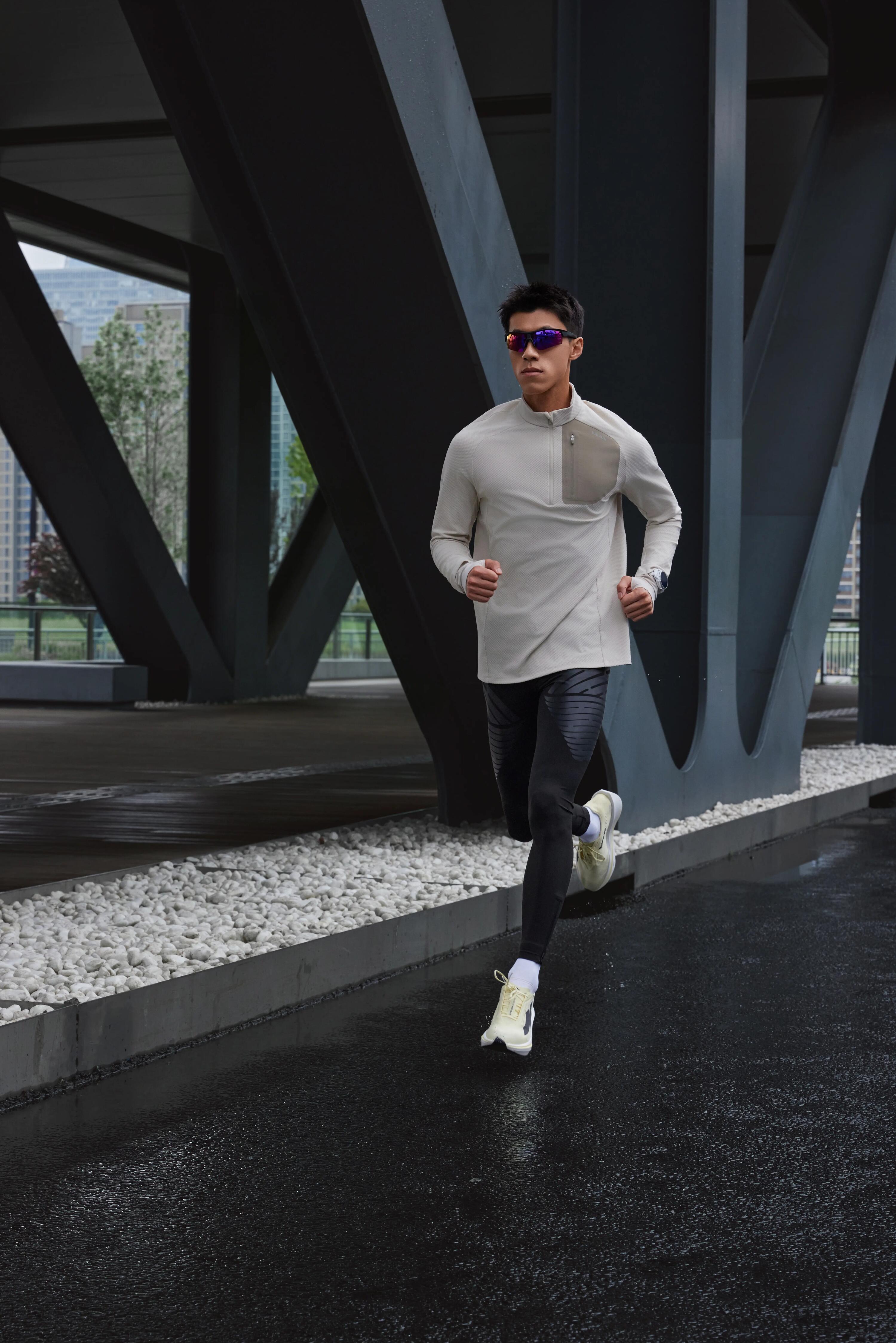 Încălțăminte de alergare Kiprun Kipstorm Interval, galben, bărbați 19/22