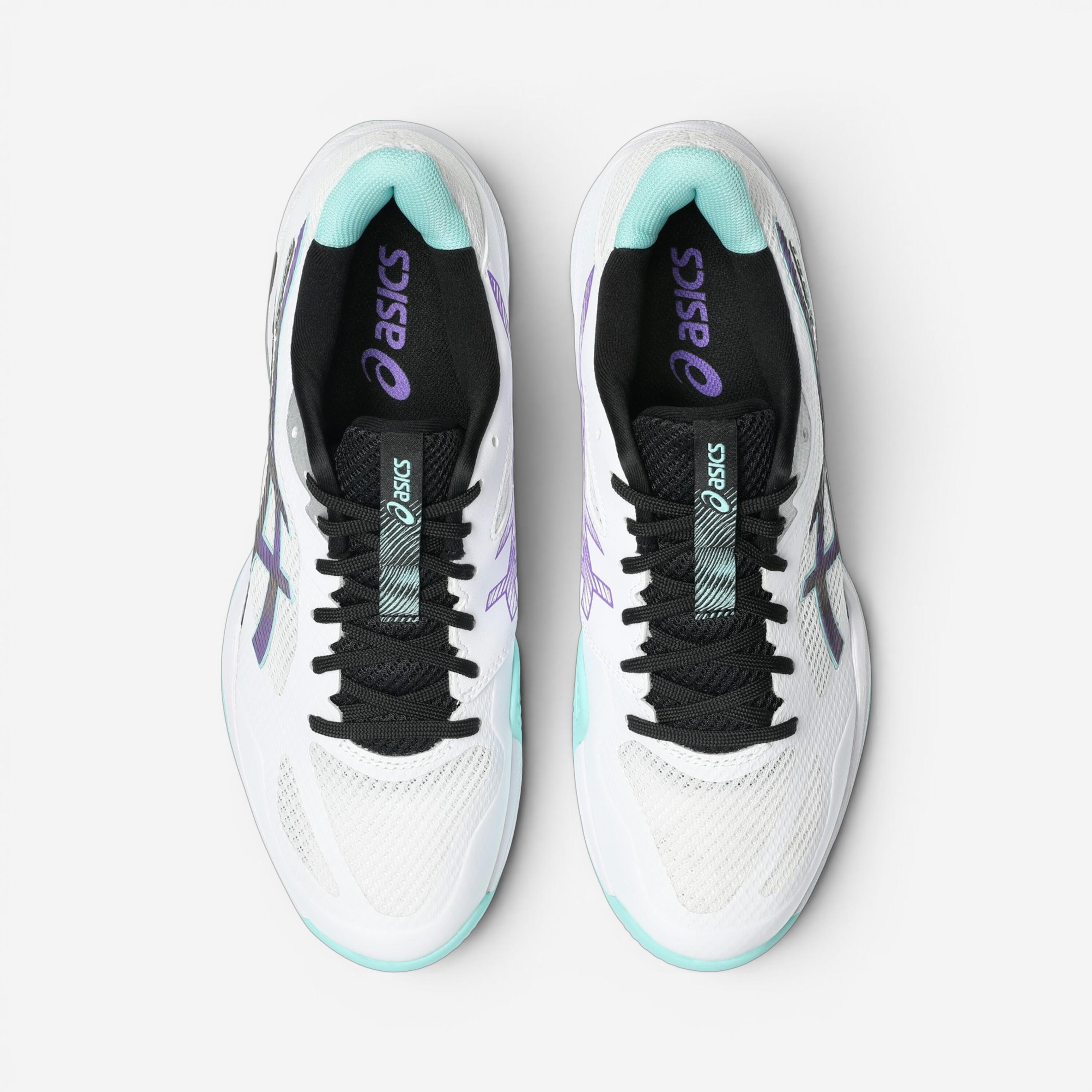 Chaussures indoor homme ASICS Blade FF 2 blanches et légères 5/6