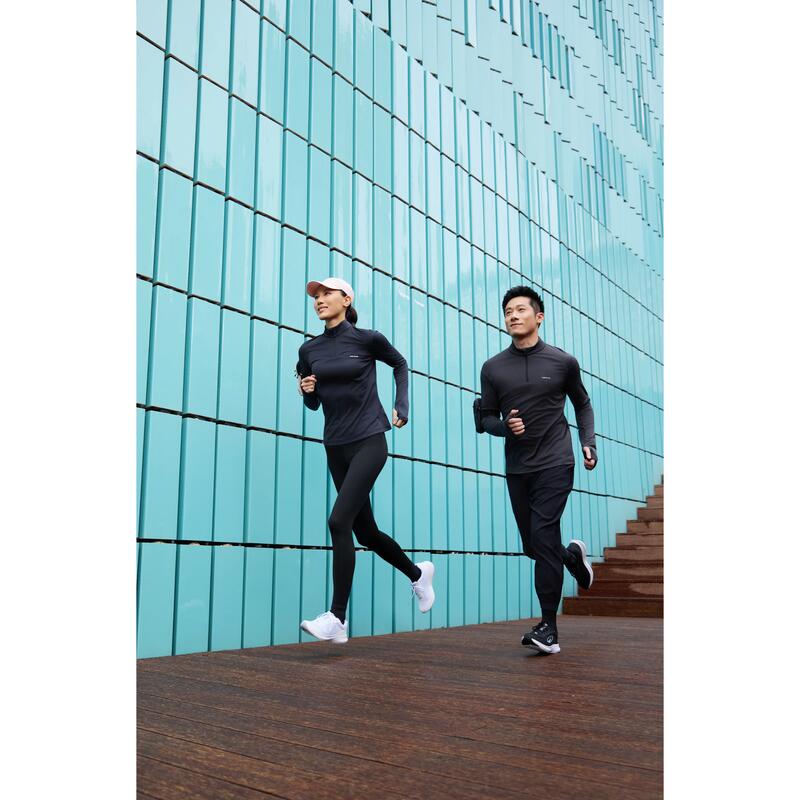 Kadın Koşu Taytı - Siyah - KIPRUN Run 100 Warm